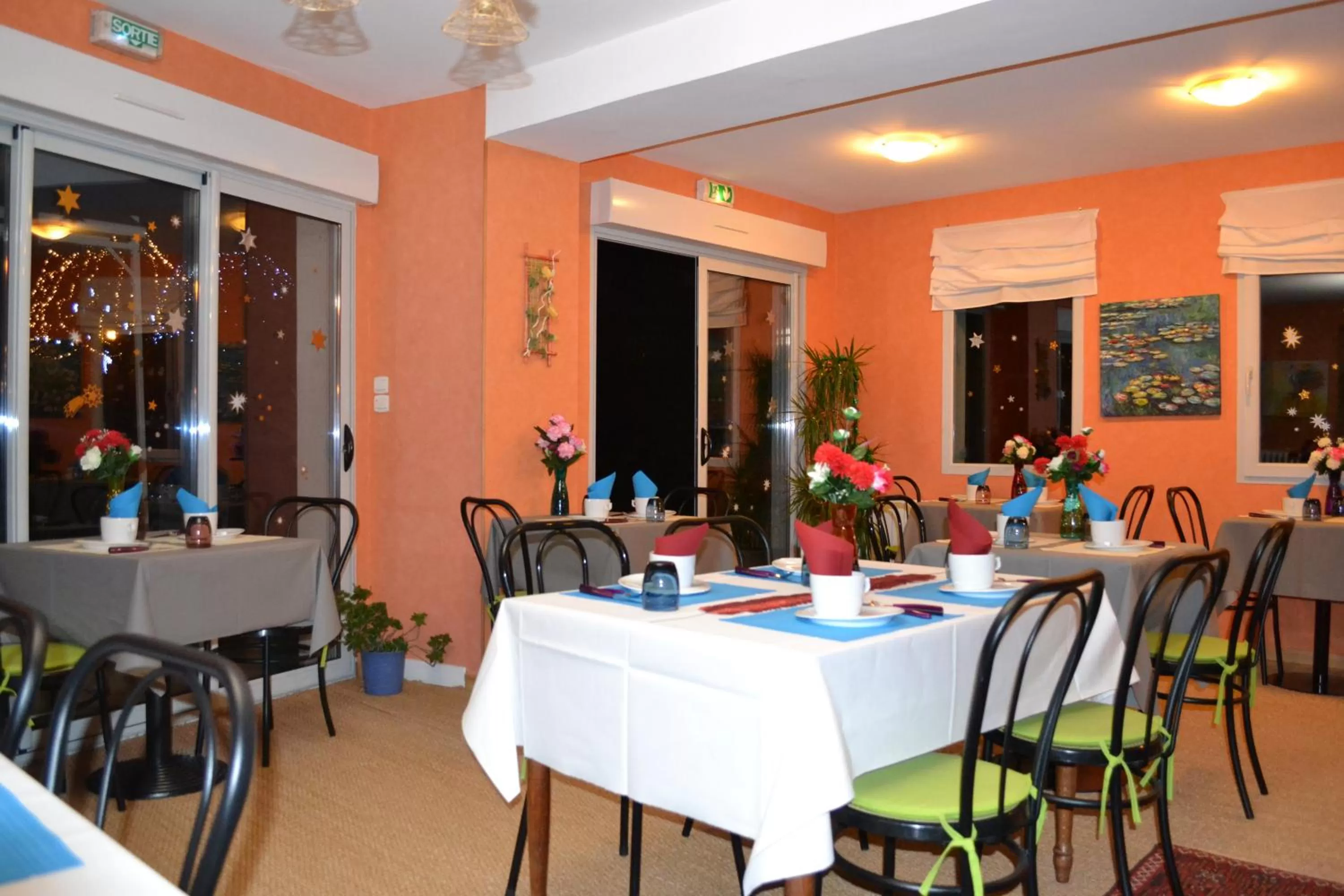 Decorative detail in Hôtel Le Castel