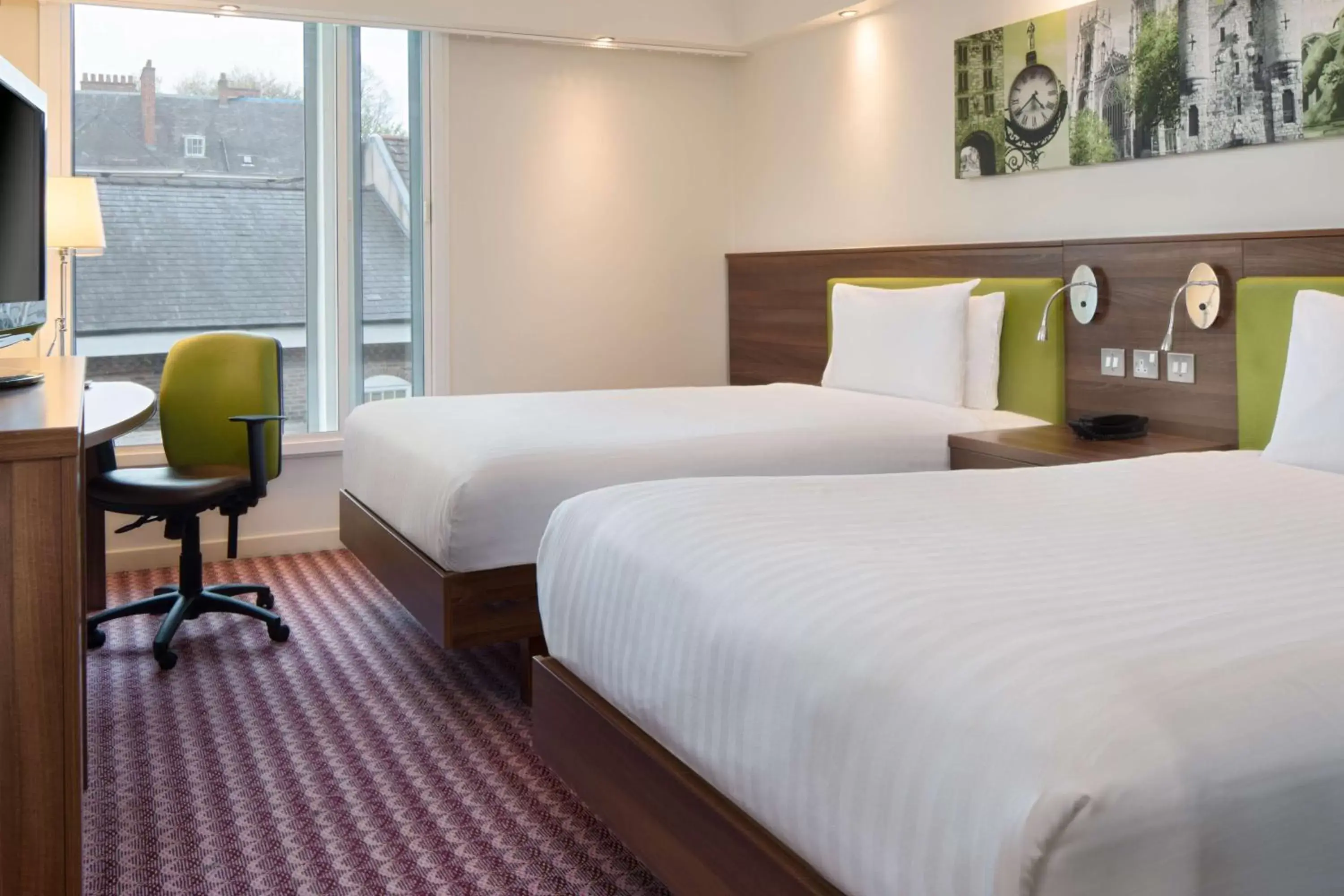 Bedroom, Bed in Hampton by Hilton York