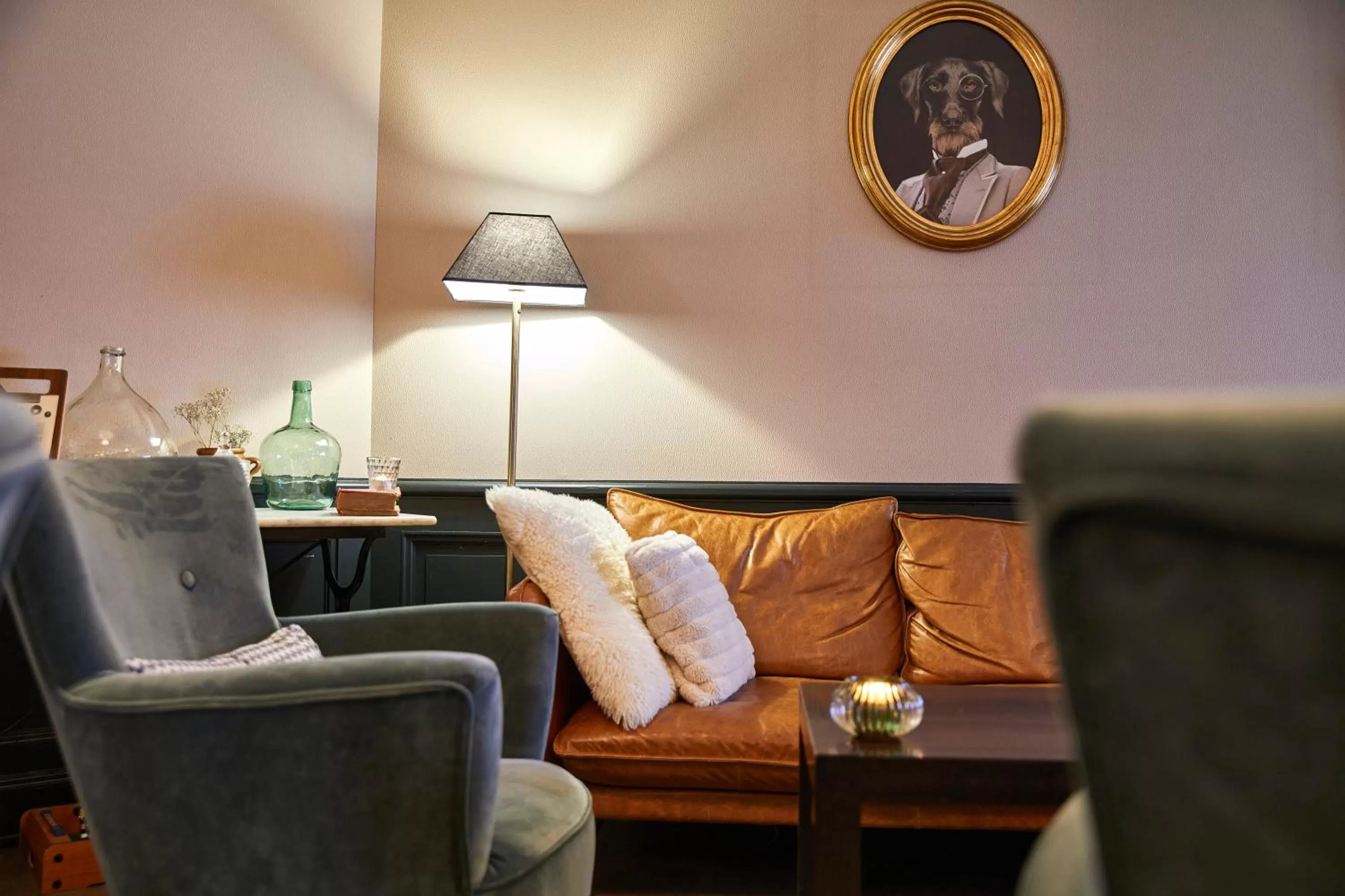 Lounge or bar in La Flambée