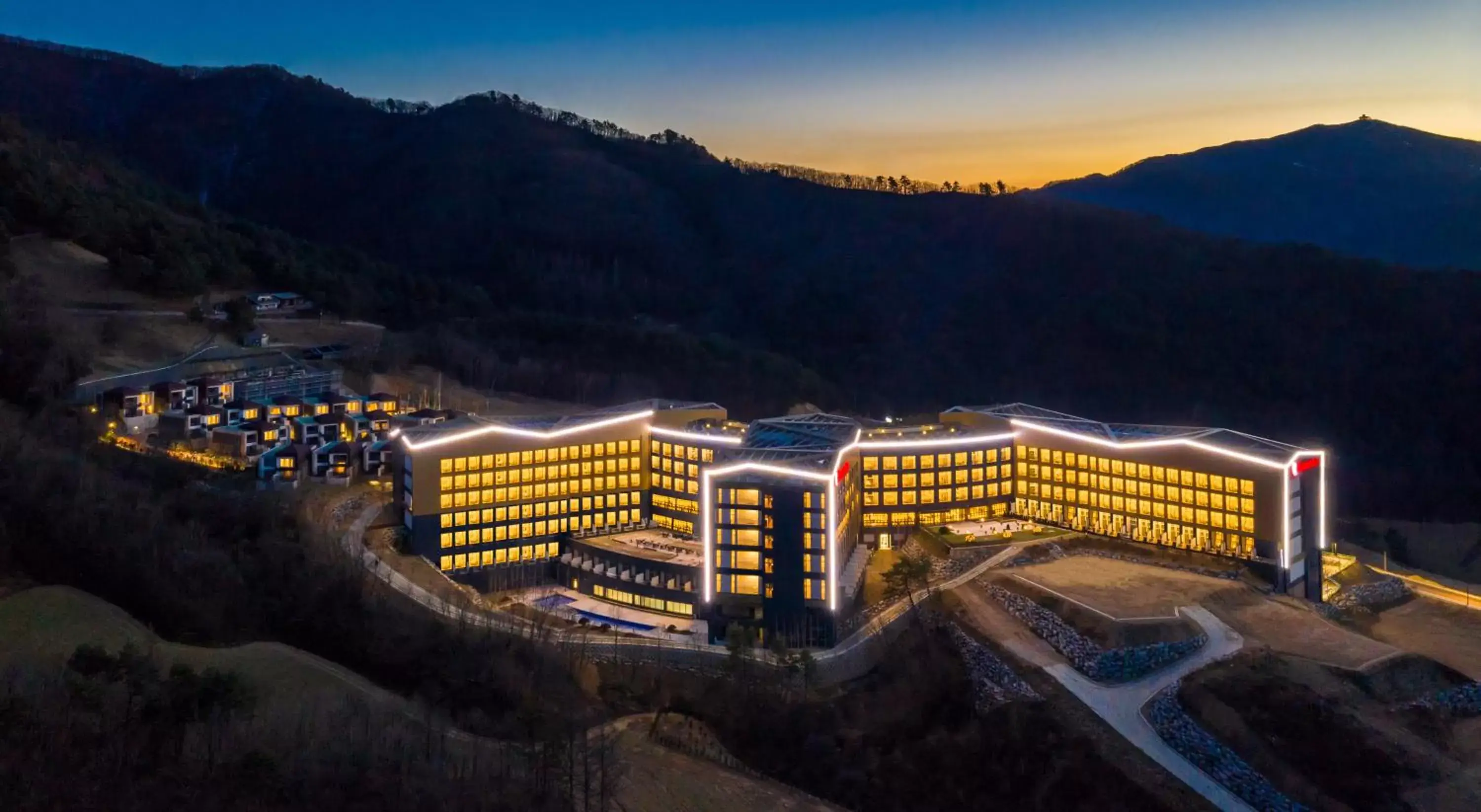 Bird's eye view, Bird's-eye View in Pyeongchang Ramada Hotel & Suite by Wyndham