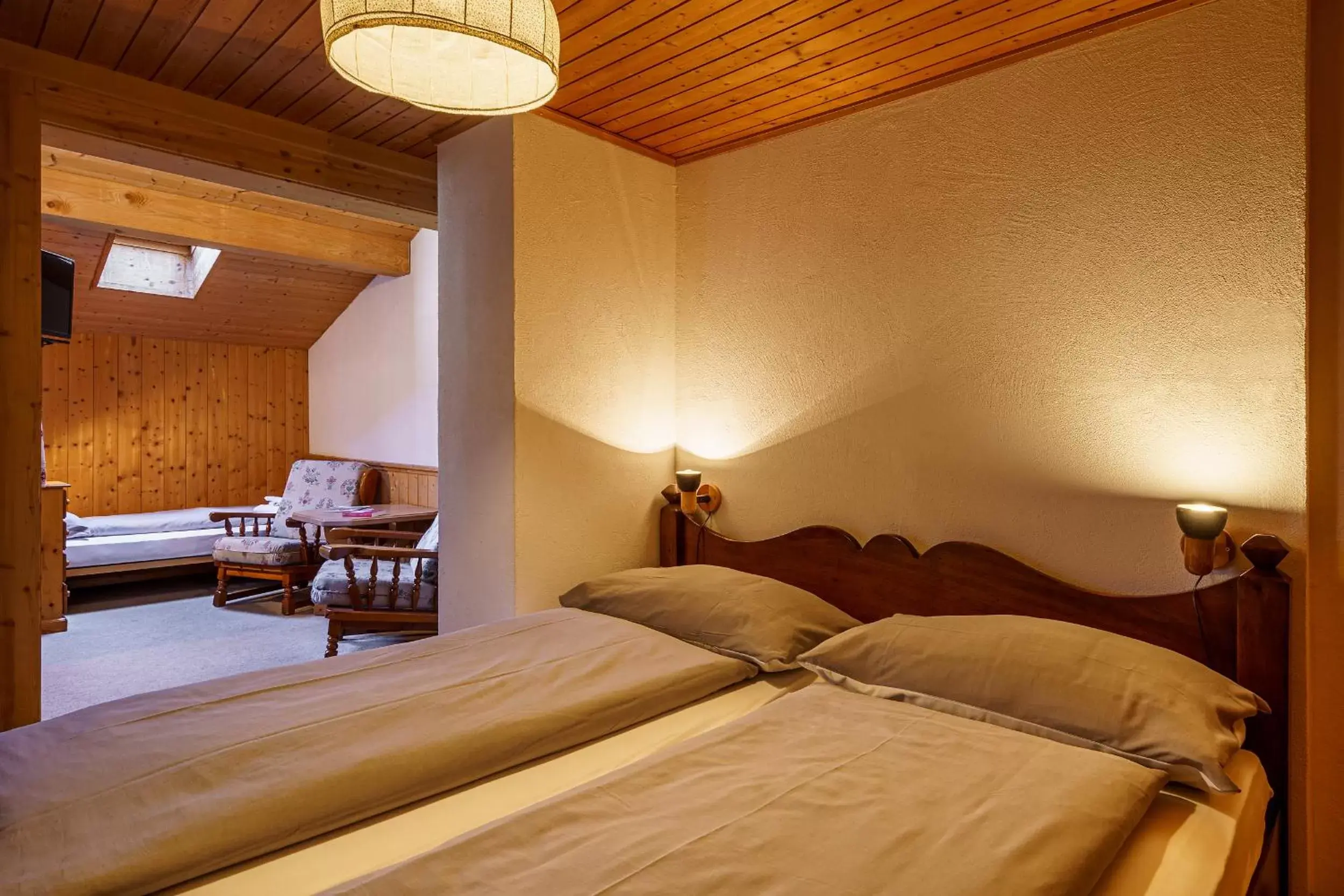 Bed in Hotel Silvapina