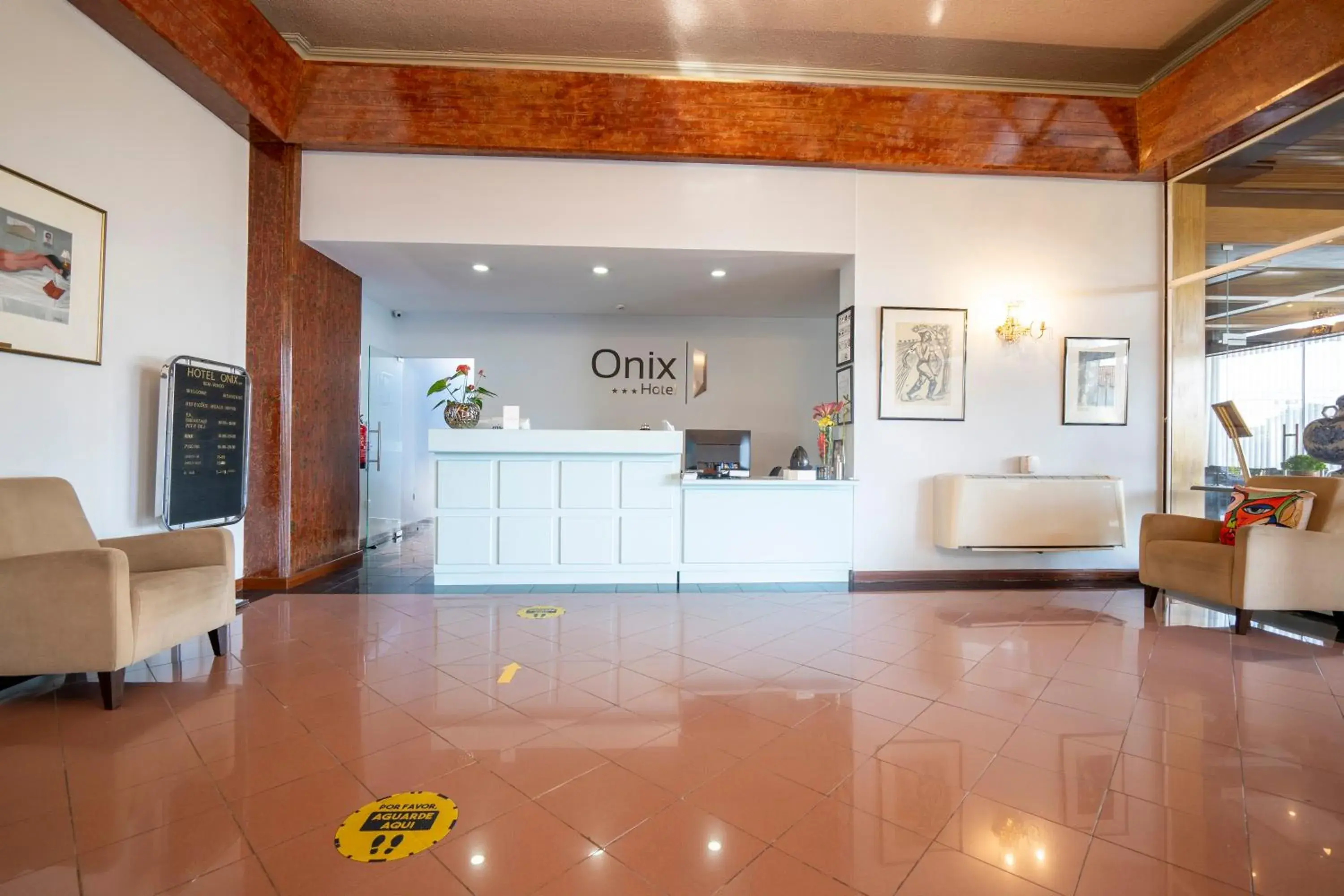 Lobby or reception in Hotel Onix