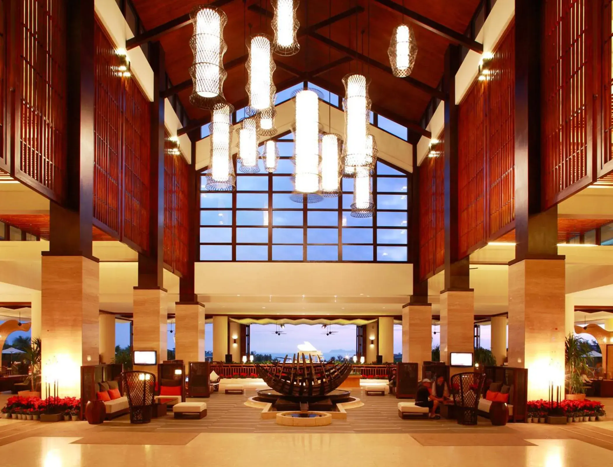 Lobby or reception in Howard Johnson Resort Sanya Bay