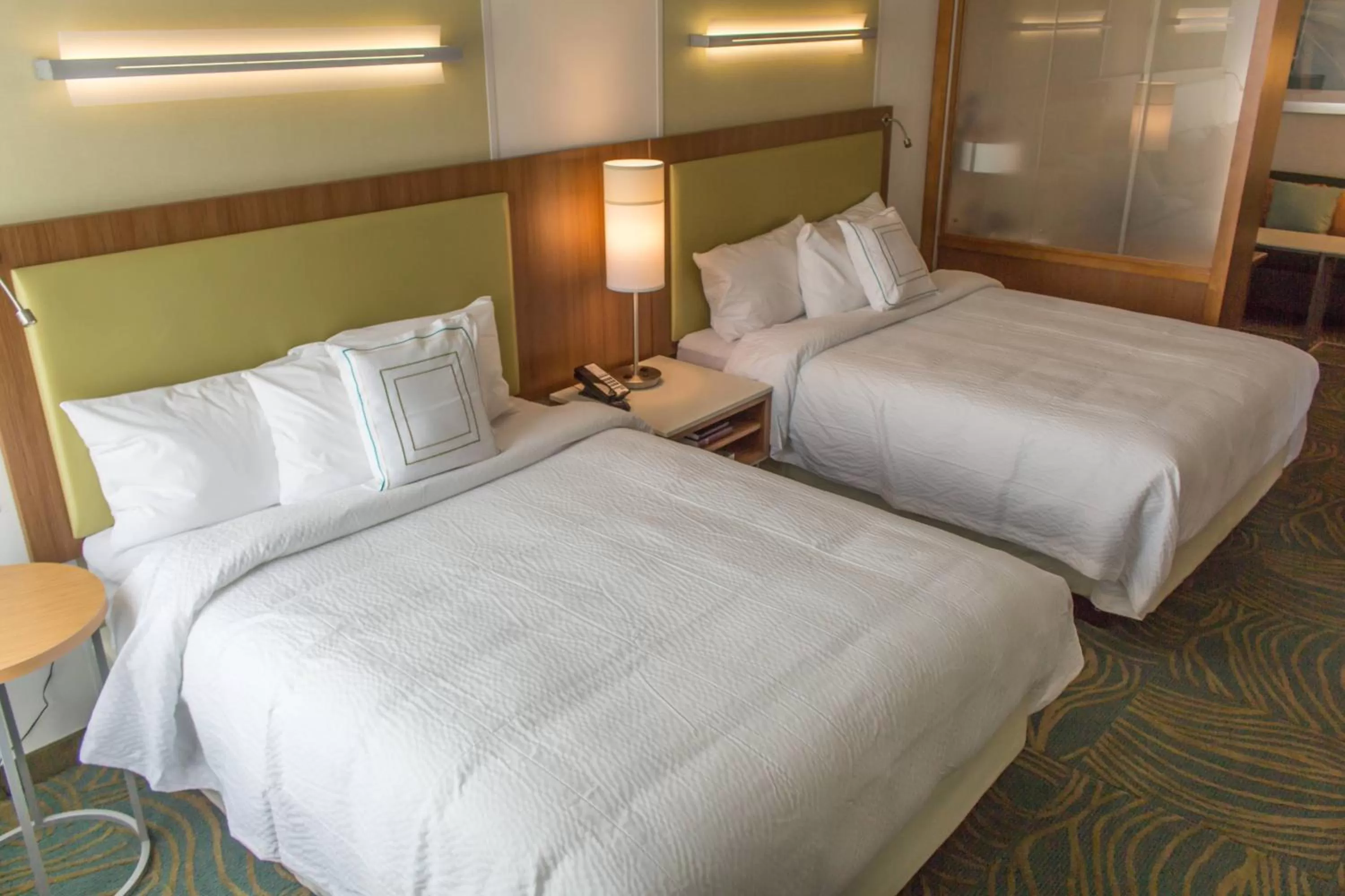 Suite with Two Queen Beds and Sofa Bed - Hearing Accessible in SpringHill Suites by Marriott Sumter