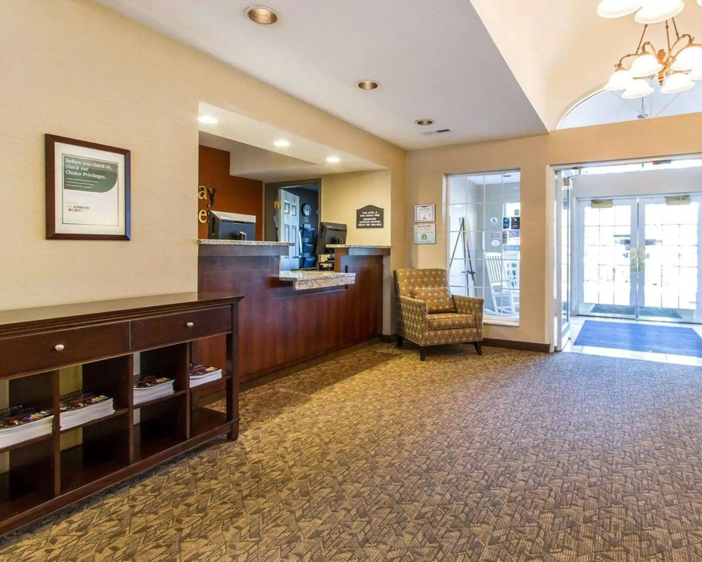 Lobby or reception, Lobby/Reception in MainStay Suites Brentwood-Nashville