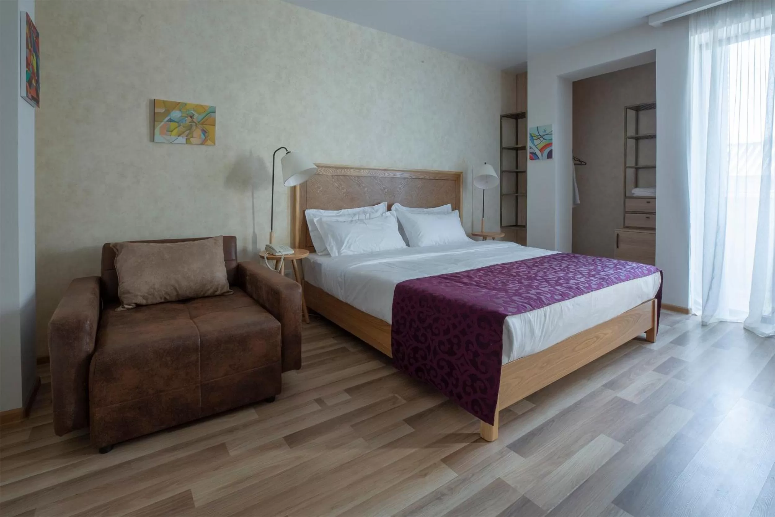 Bed in Ornament Boutique Hotel