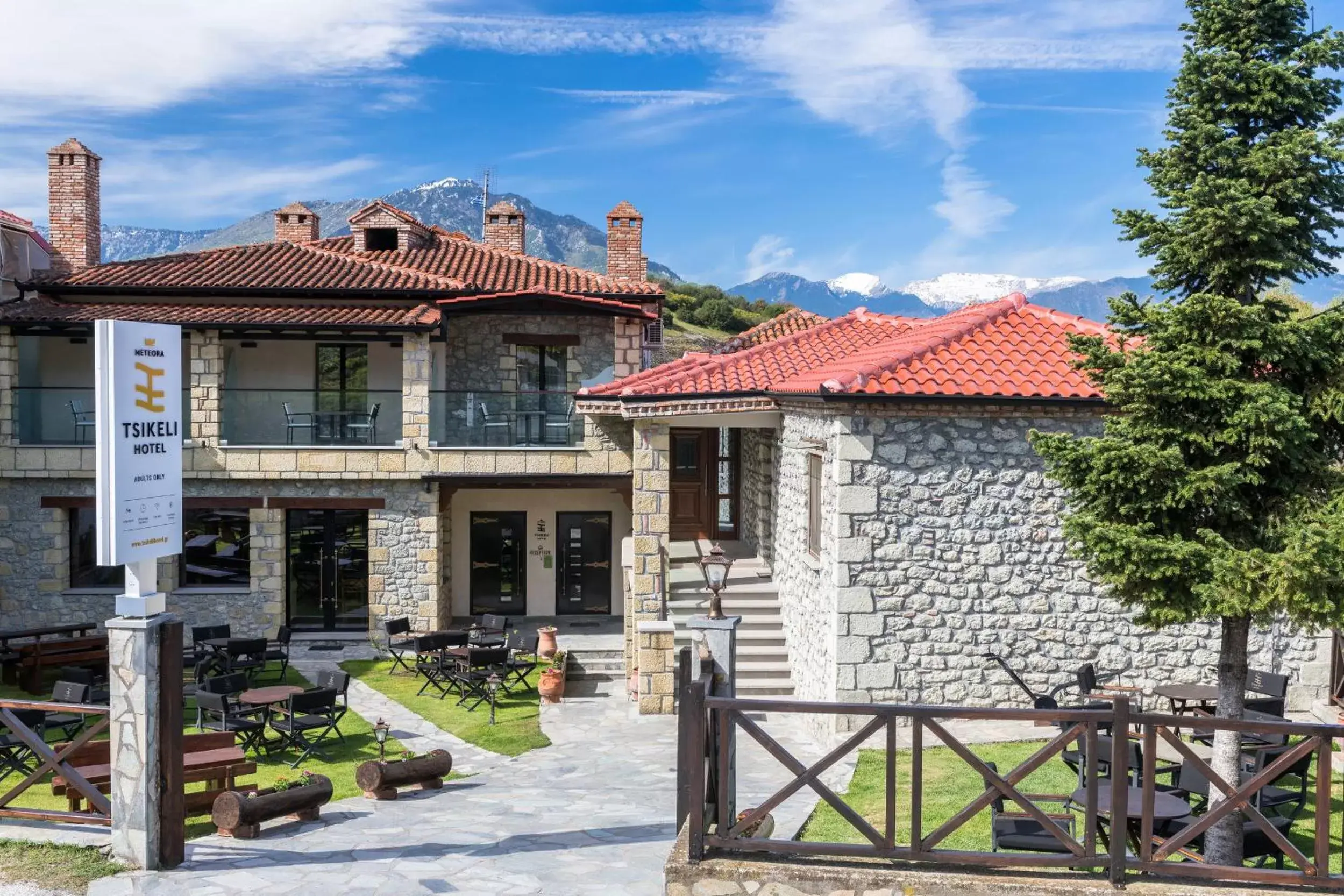 Decorative detail, Property Building in Tsikeli Boutique Hotel Meteora - Adults Friendly