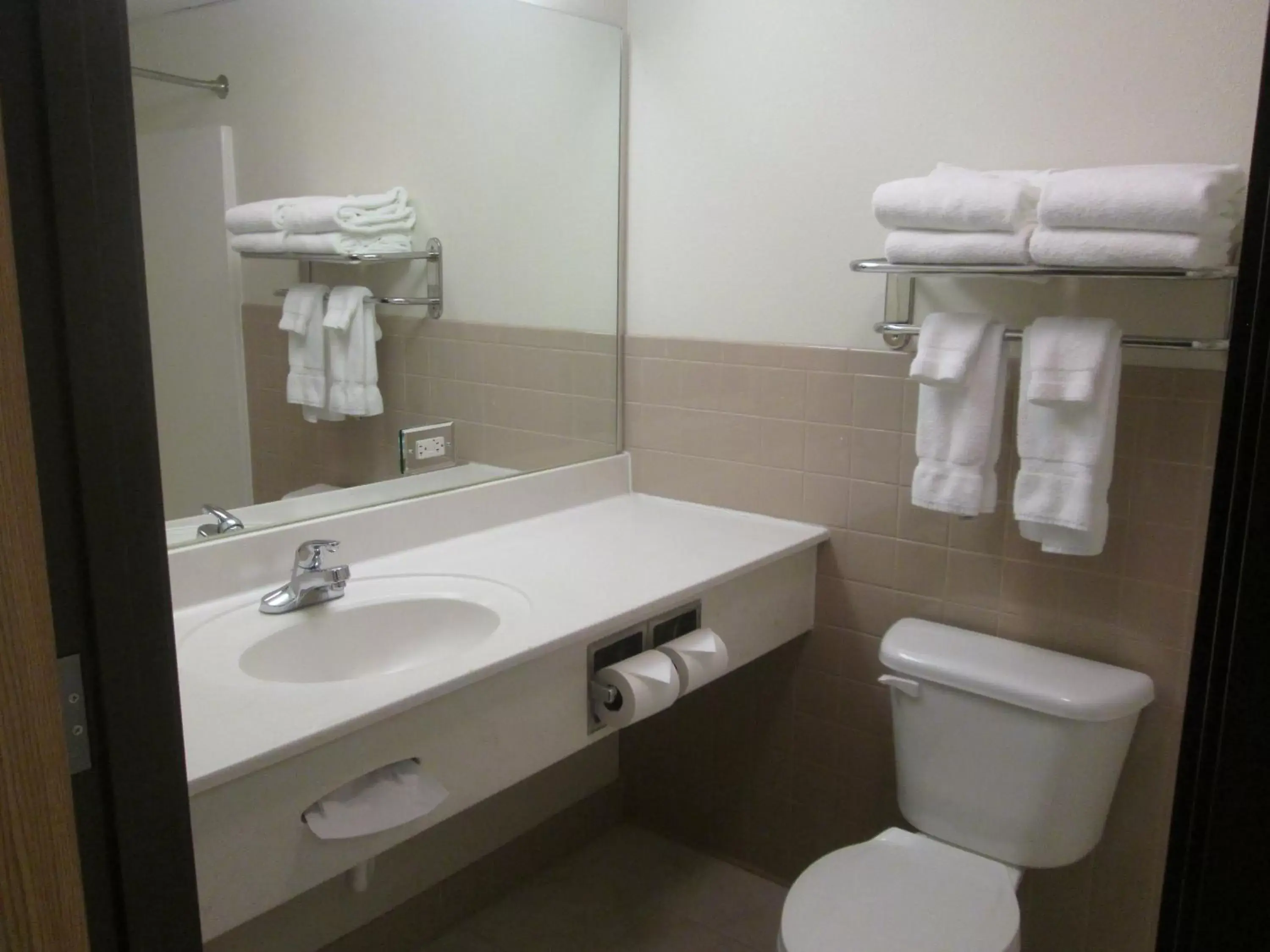 Bathroom in AmericInn by Wyndham Charlevoix