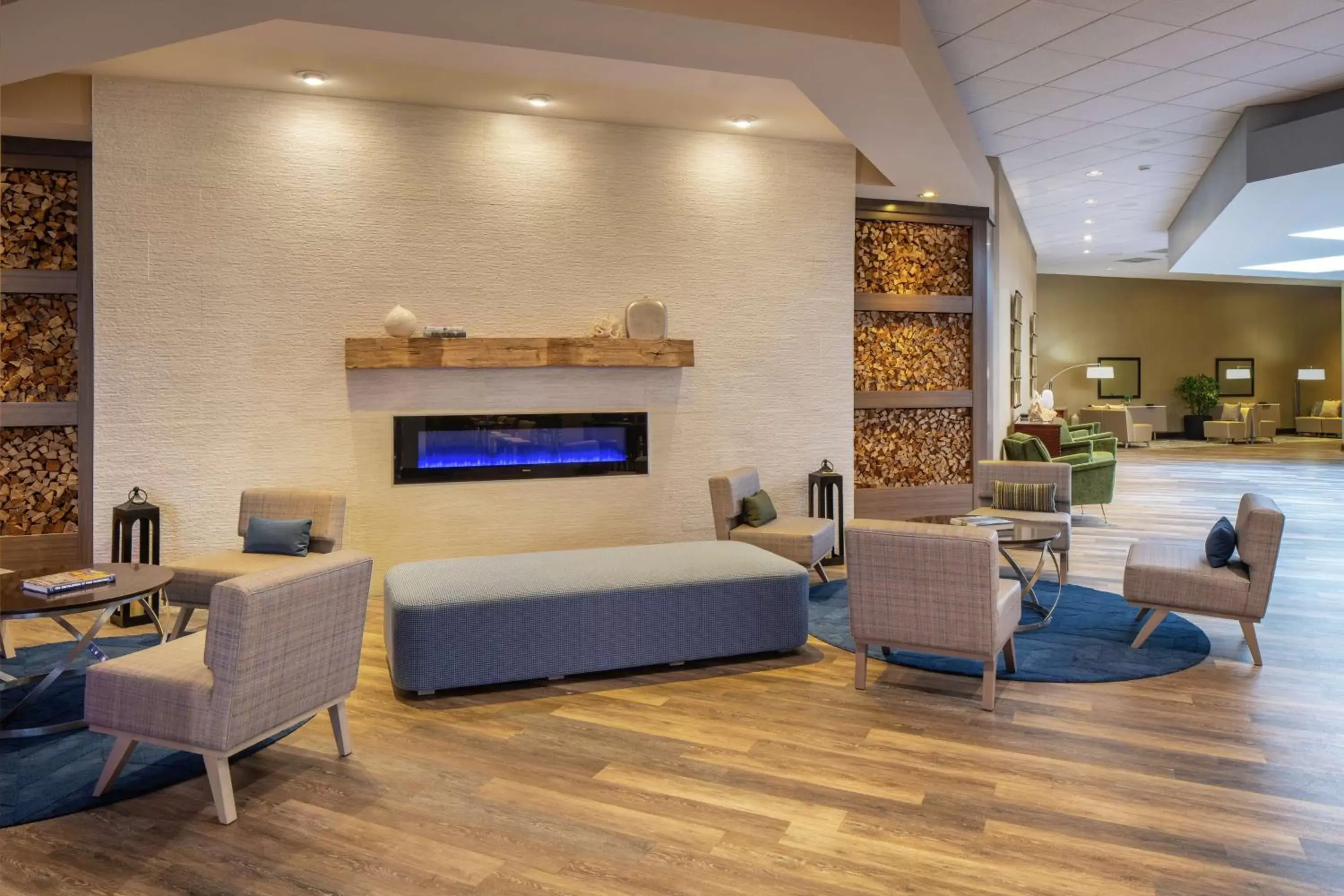 Lobby or reception, Seating Area in Hilton Durham near Duke University