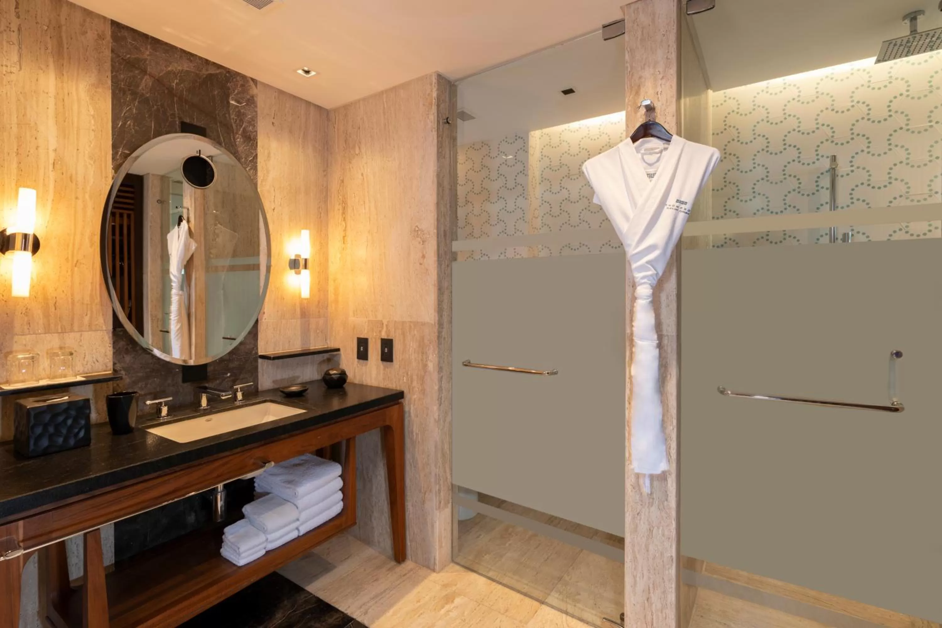 Bathroom in Thompson Playa del Carmen Beach House, part of Hyatt