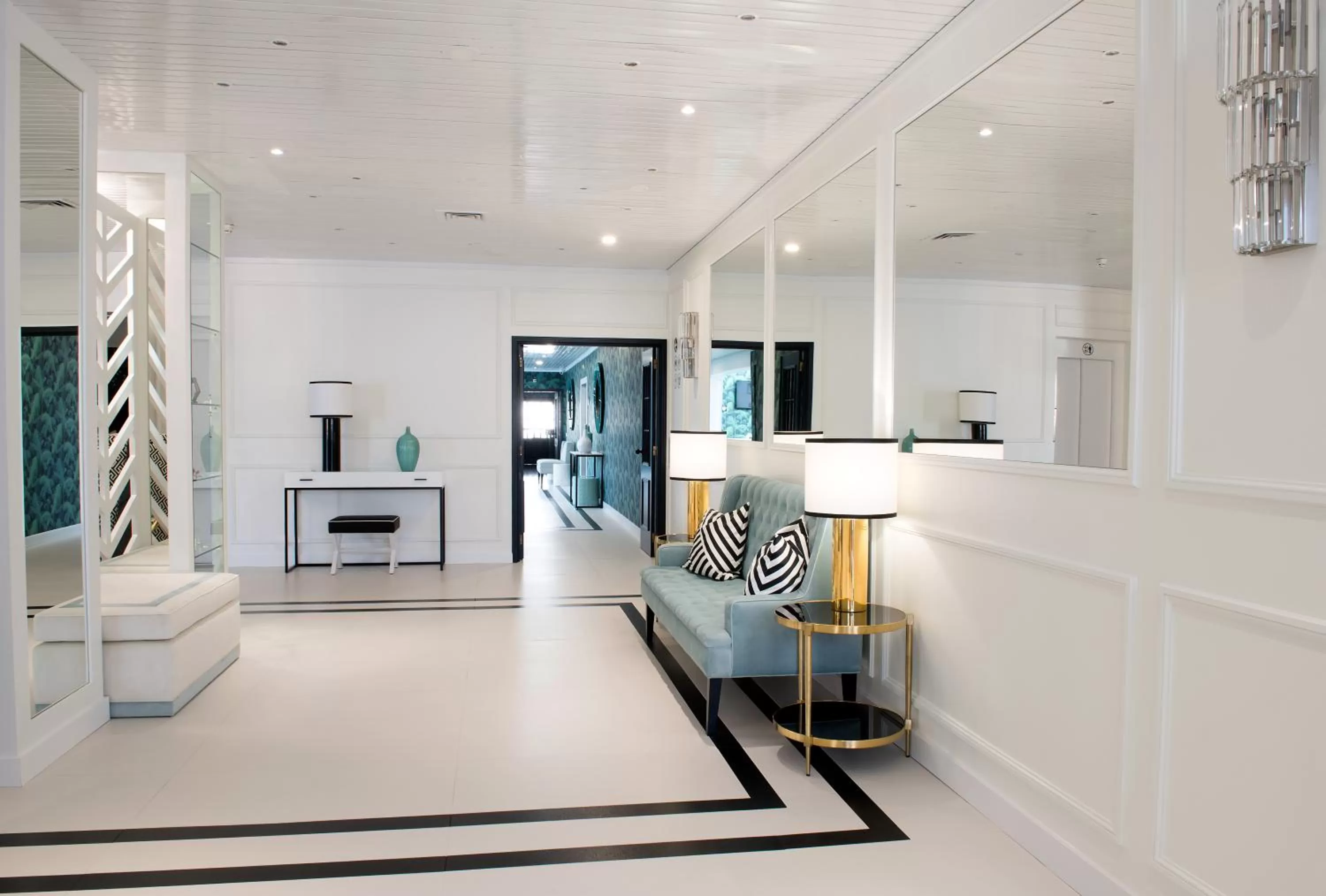 Lobby or reception in Hotel Cristal Marinha