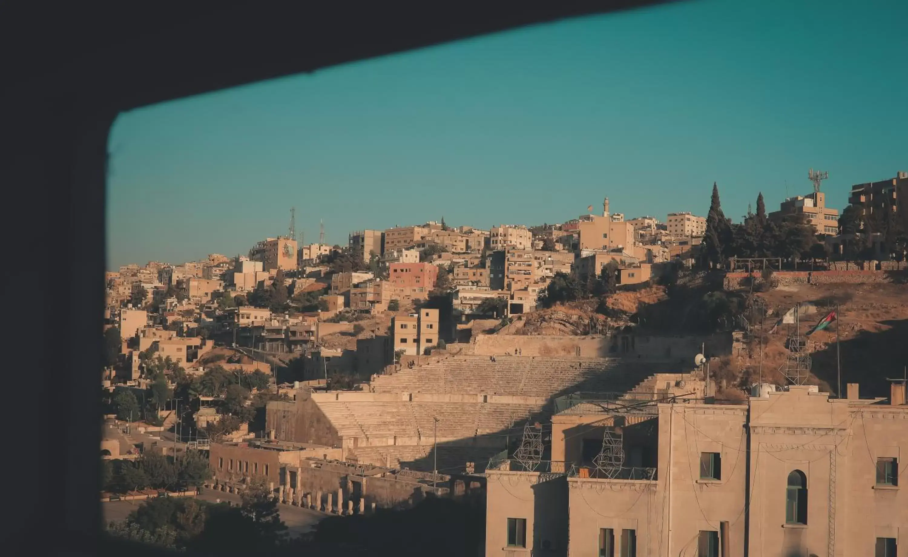 Natural landscape in Amman Pasha Hotel