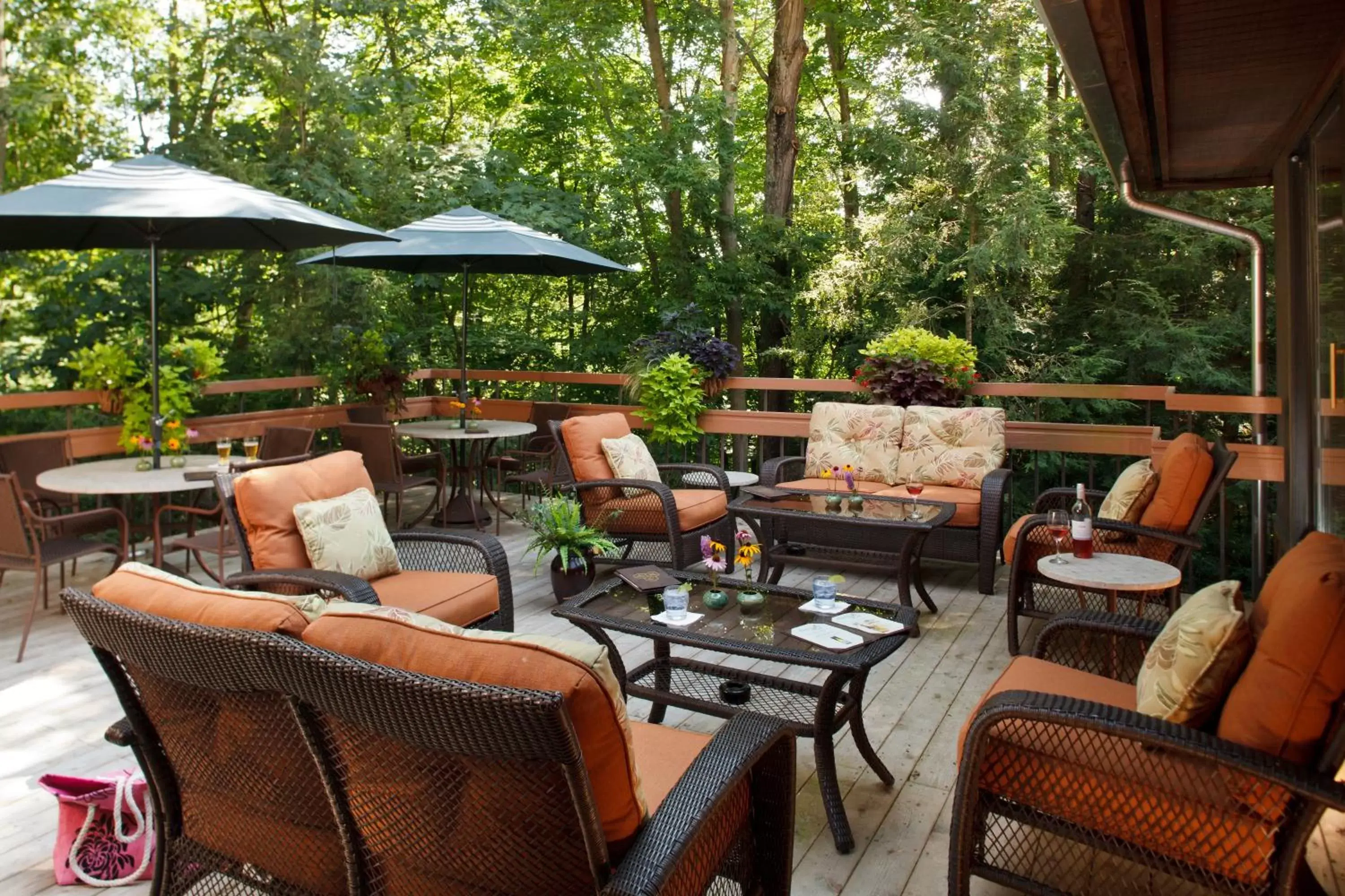 Patio in The Inn at Honey Run Millersburg