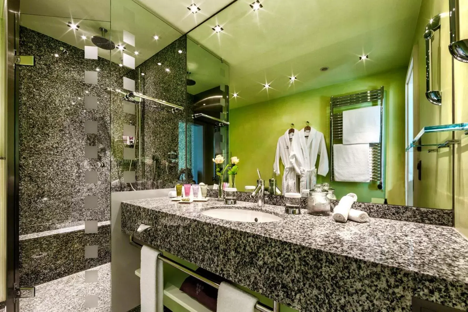 Bathroom in Tschuggen Grand Hotel - The Leading Hotels of the World