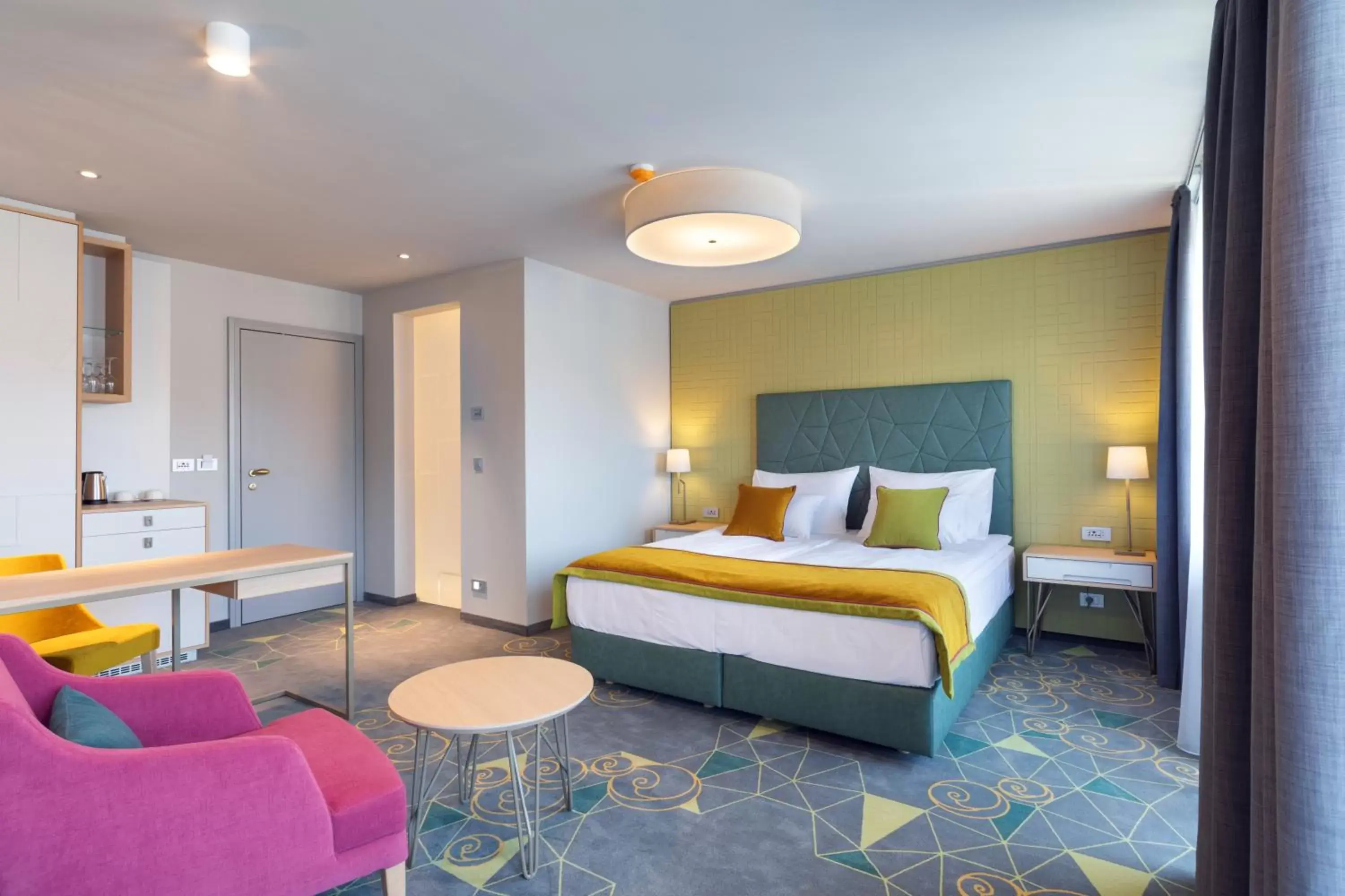 Bedroom, Bed in Bled Rose Hotel