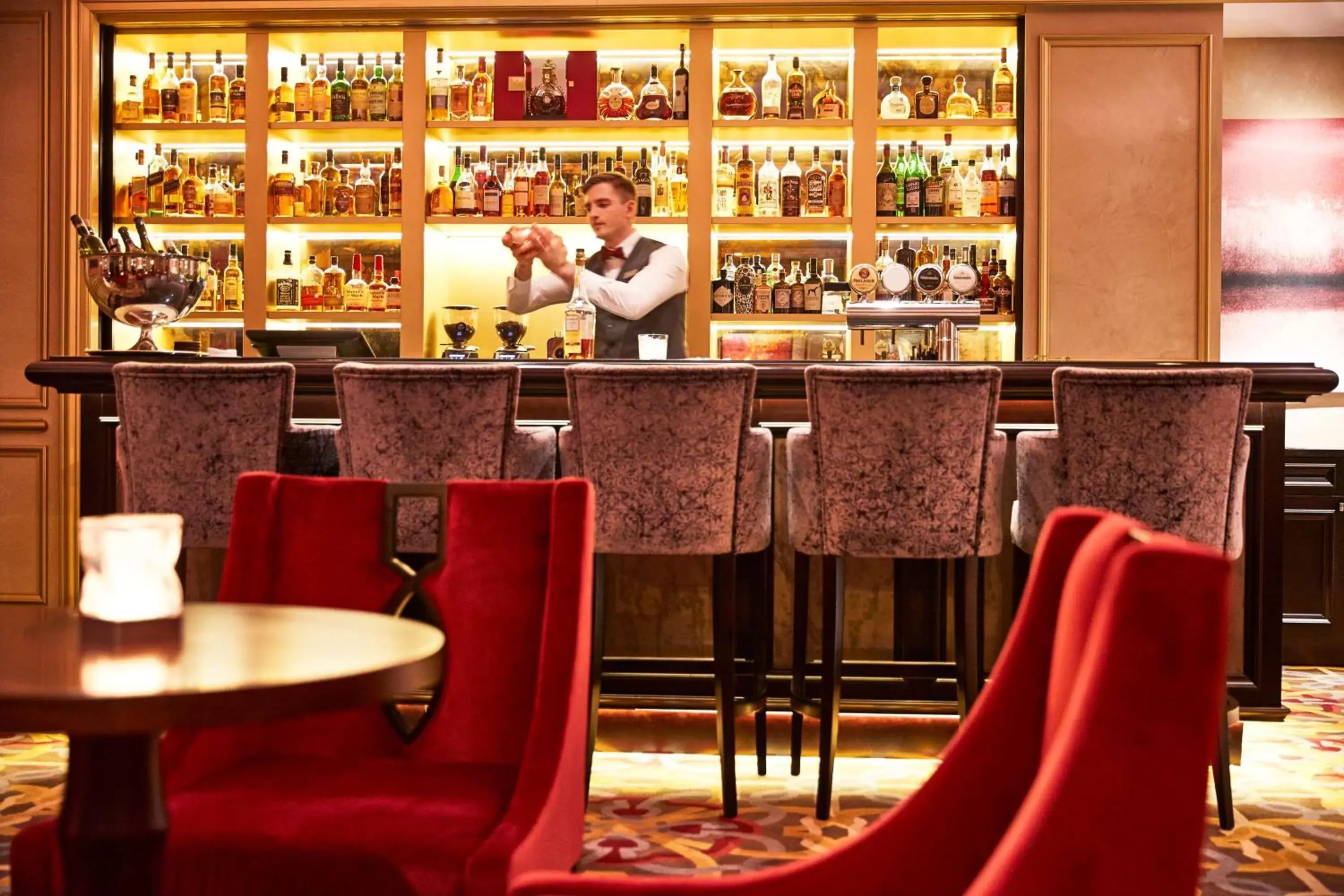 Lounge or bar, Lounge/Bar in Grand Hotel Kempinski Riga