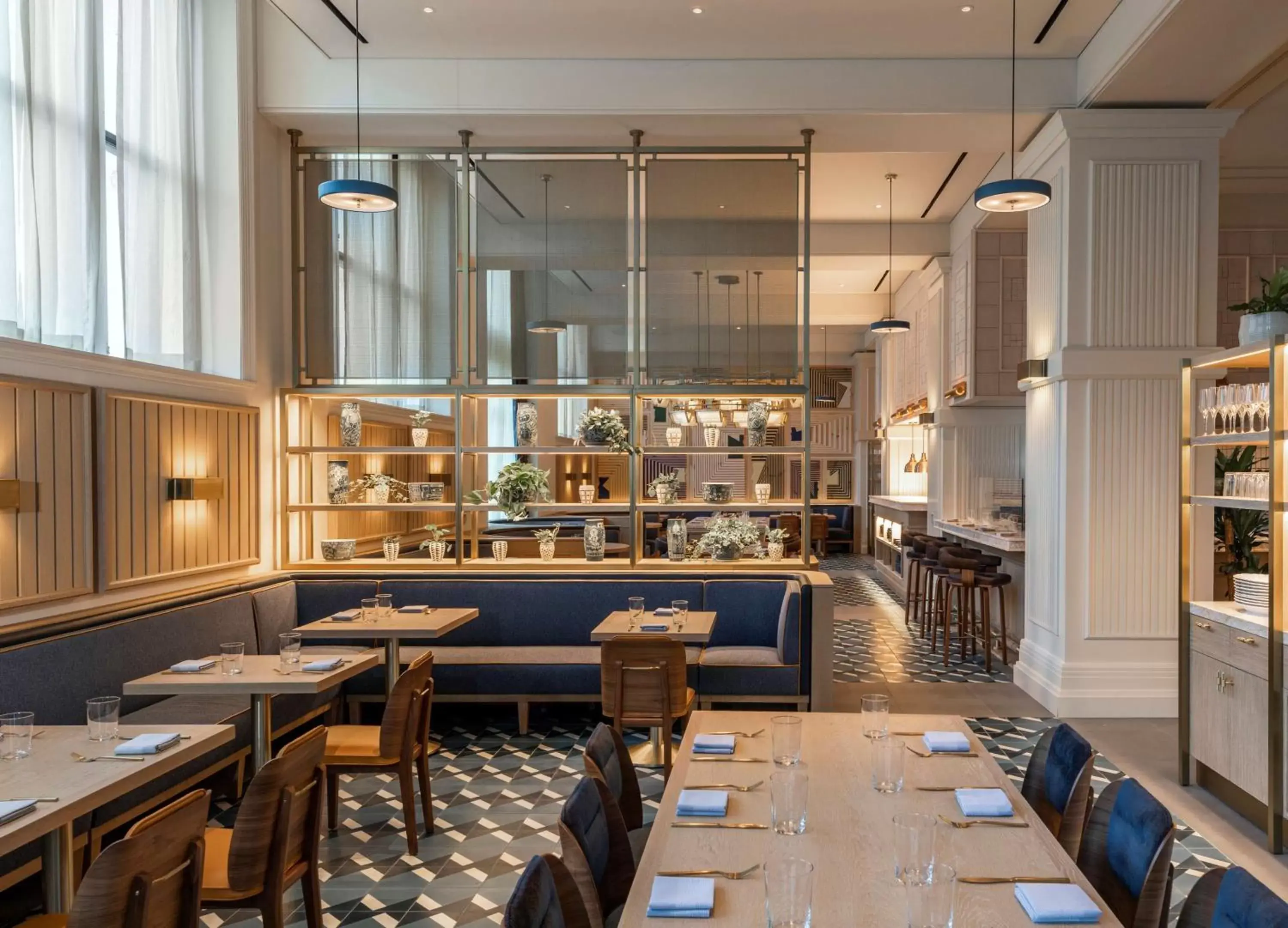 Dining area, Restaurant/Places to Eat in Canopy By Hilton Philadelphia Center City