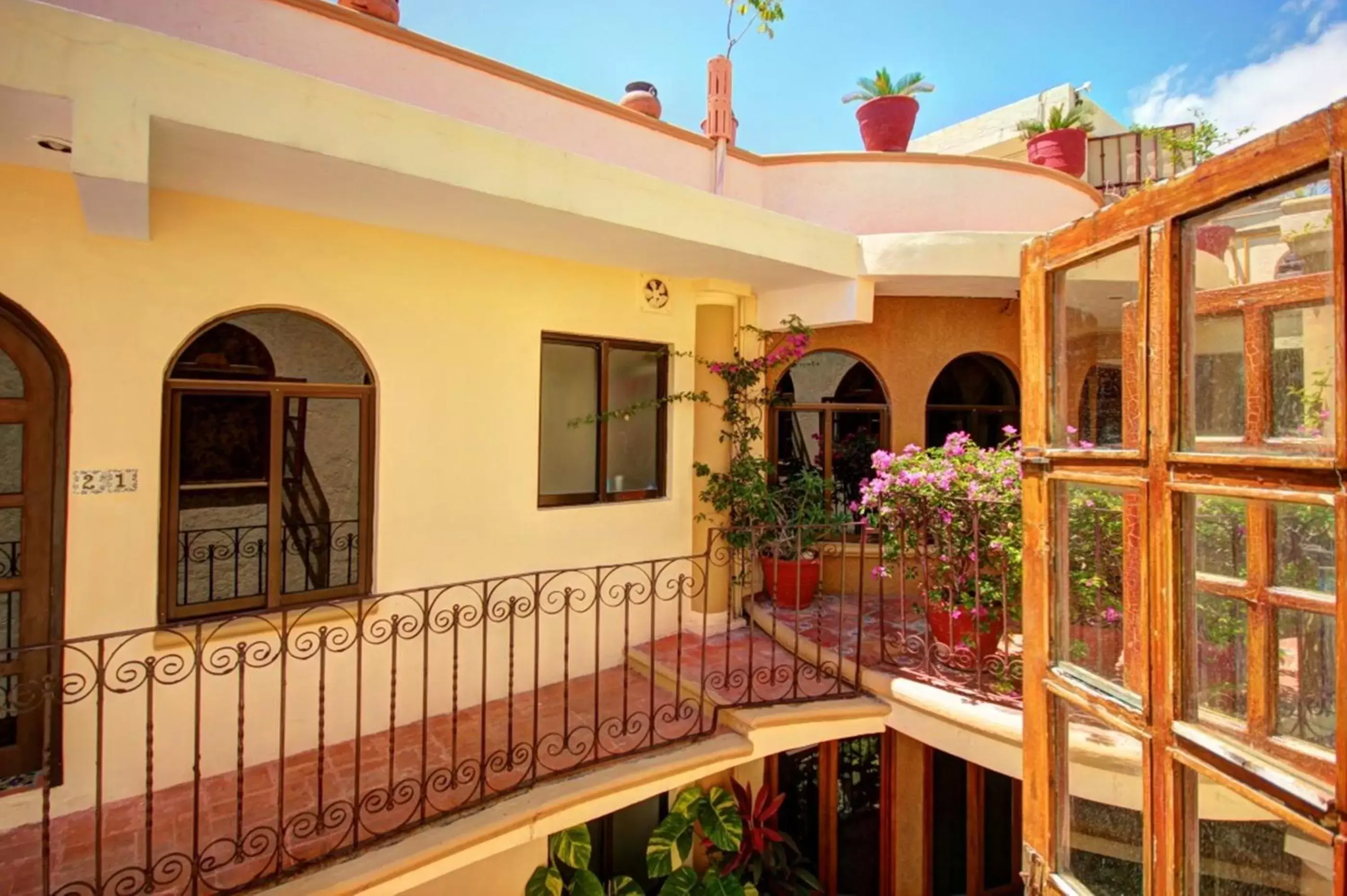 Balcony/Terrace in Hotel Cielo