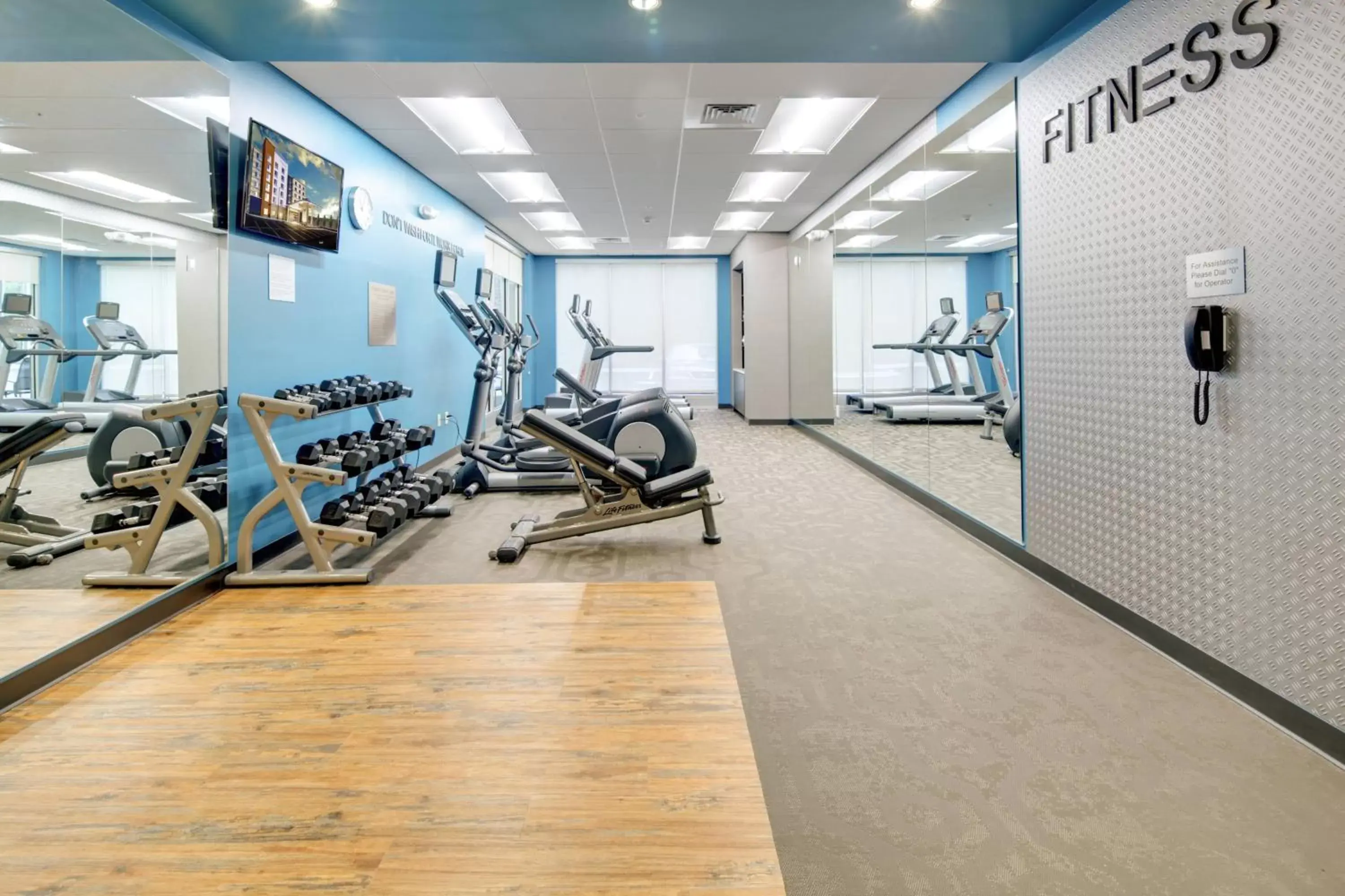 Fitness centre/facilities, Fitness Center/Facilities in Fairfield Inn & Suites by Marriott Asheville Tunnel Road