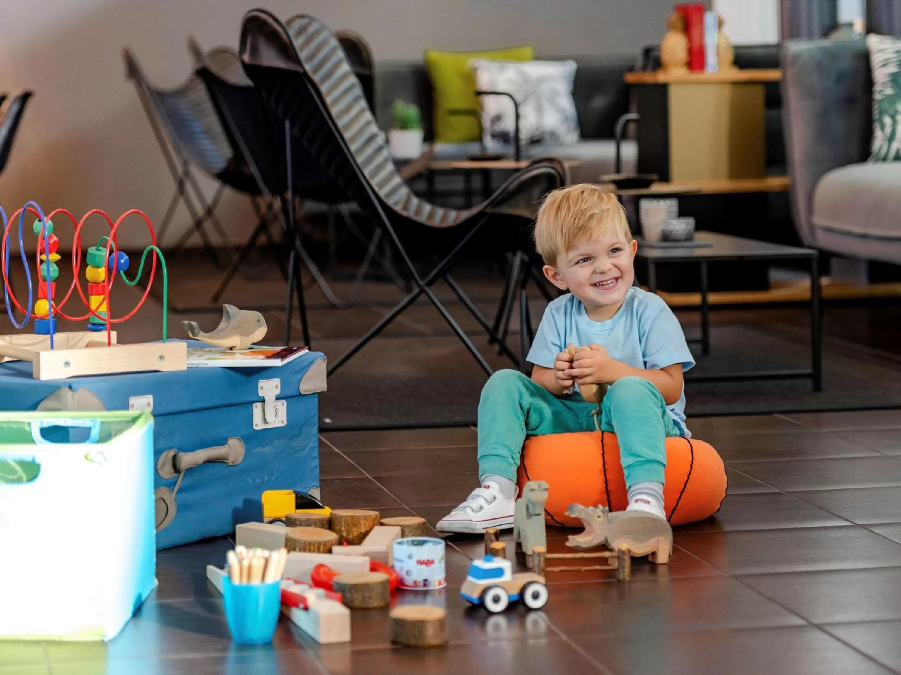 Lounge or bar, Children in ibis Styles Dortmund West