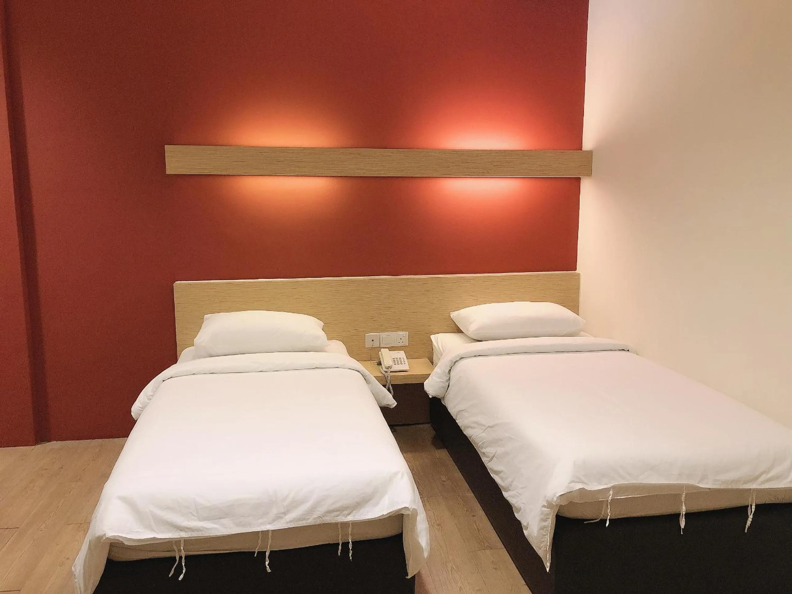 Bed in Tras Mutiara Hotel Bentong