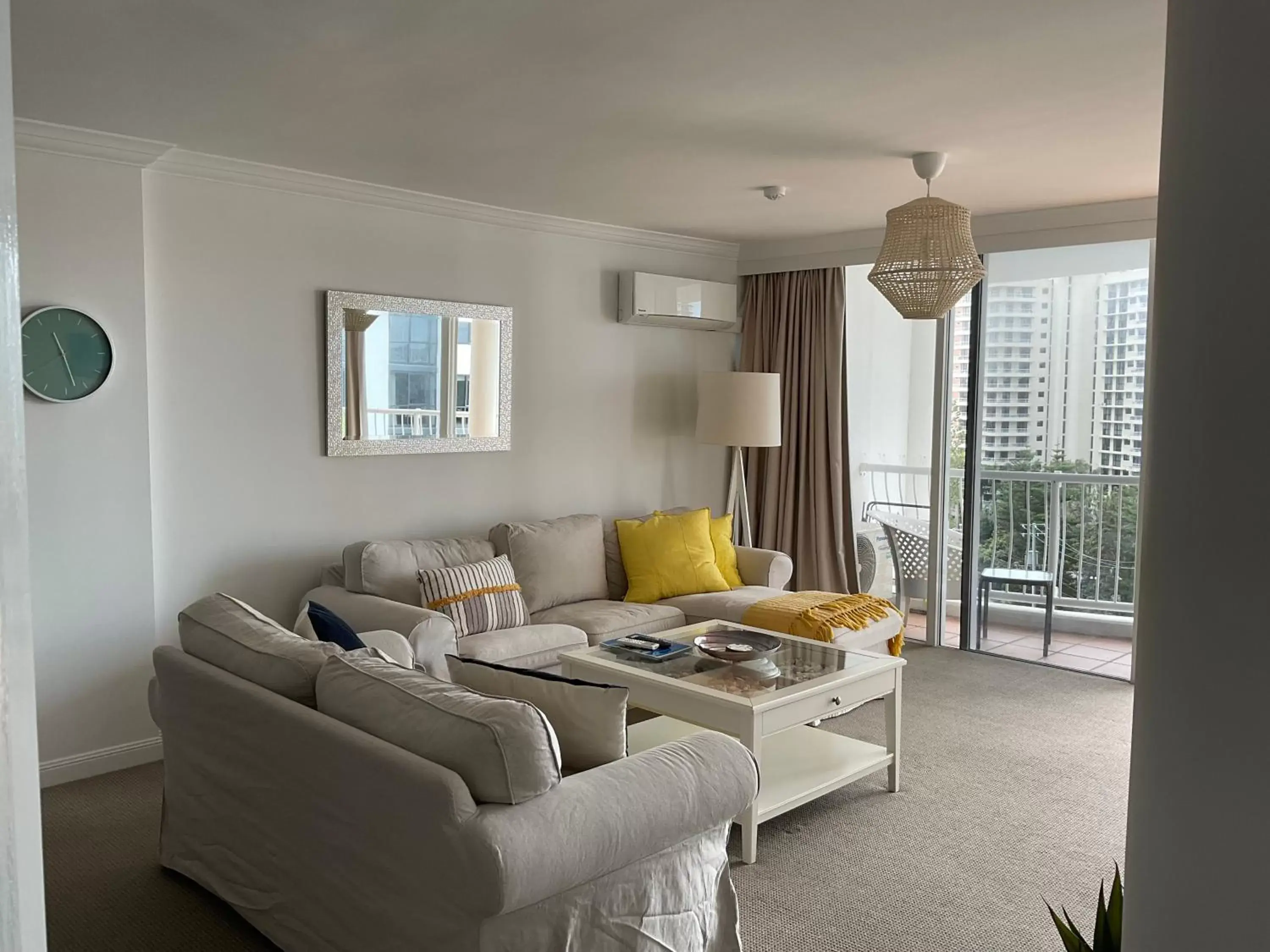 Living room, Seating Area in Broadbeach Holiday Apartments