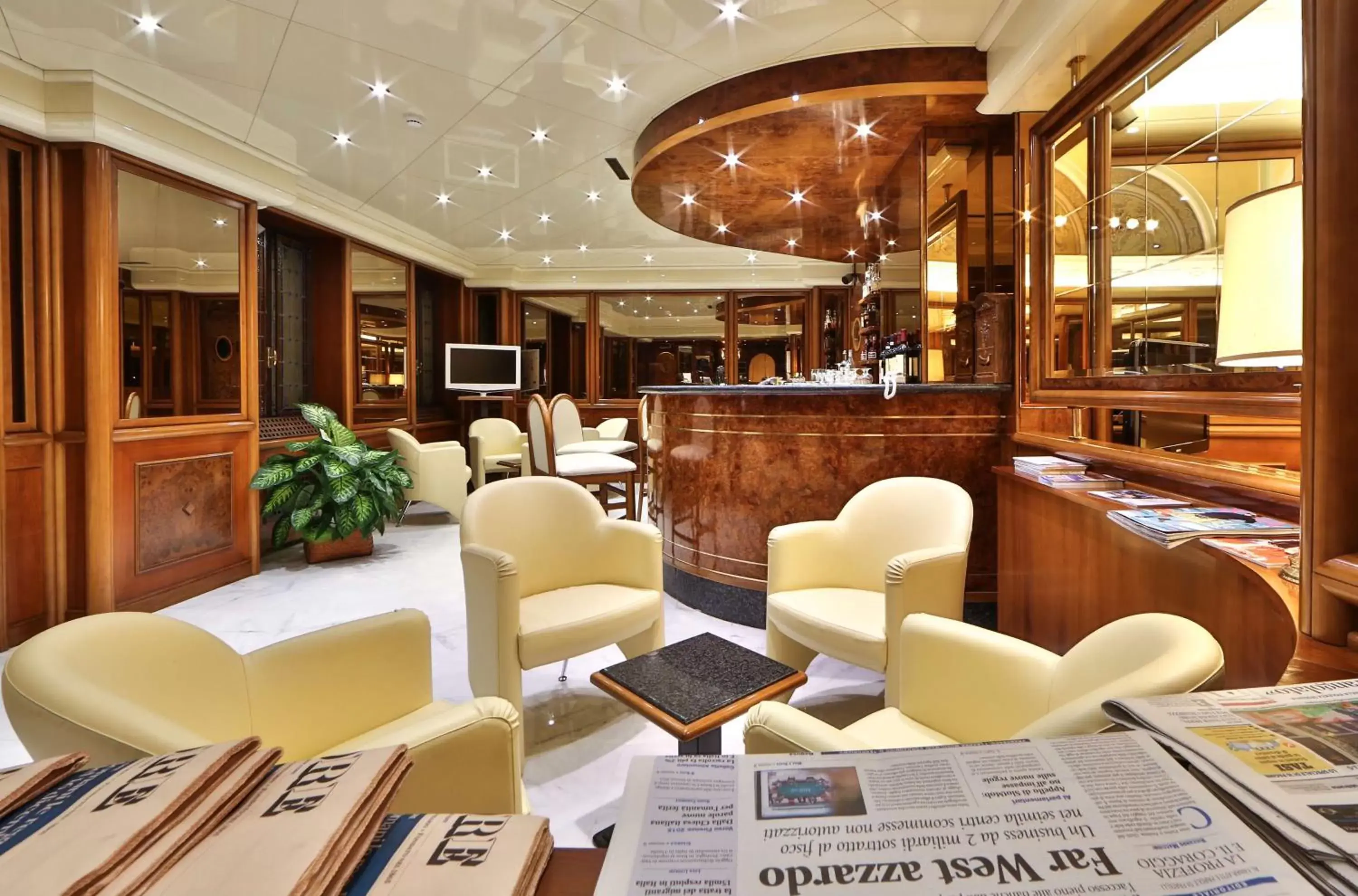 Lobby or reception, Lounge/Bar in Best Western Hotel Moderno Verdi