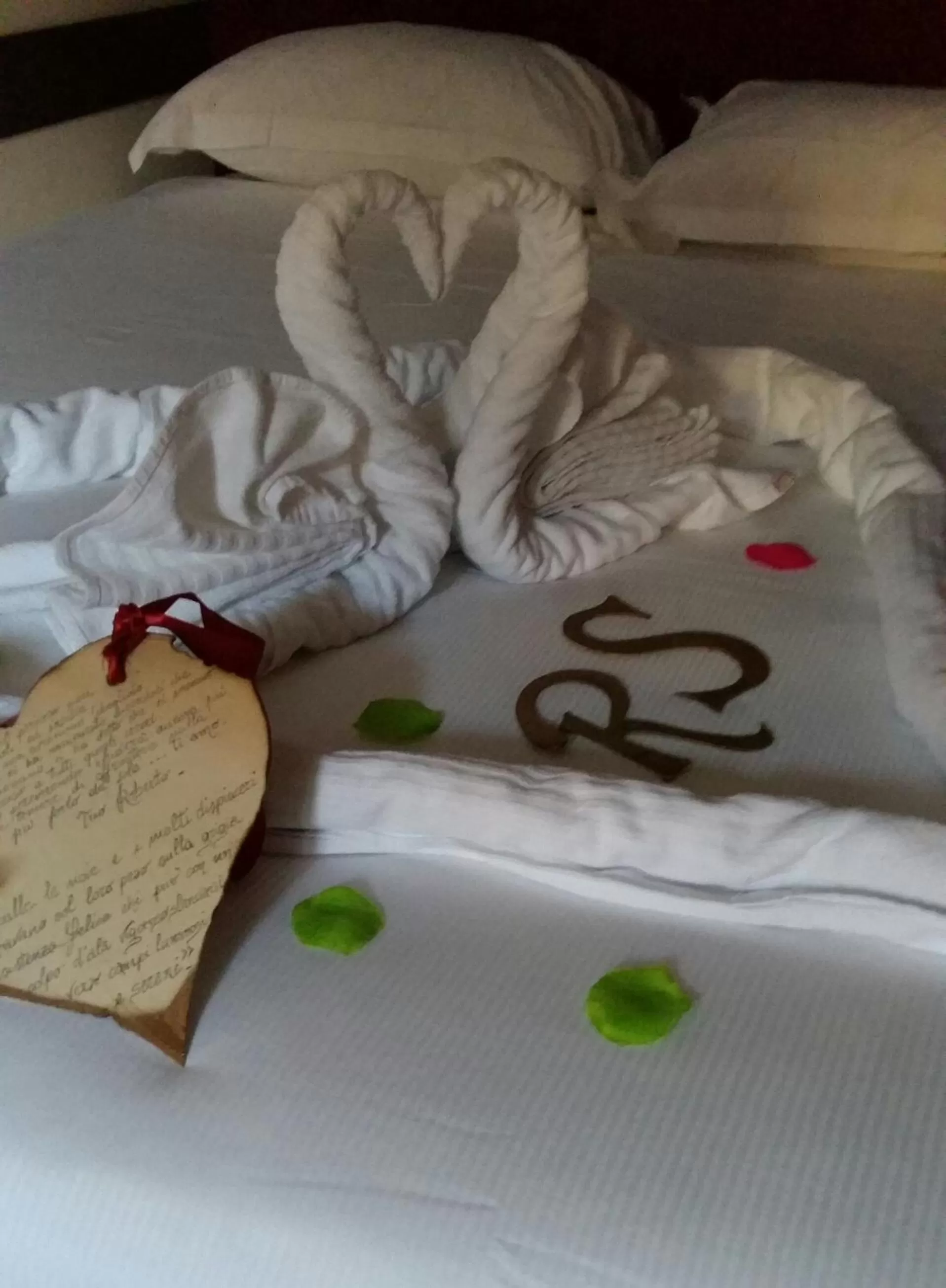 Bed in Antica Corte del Castello