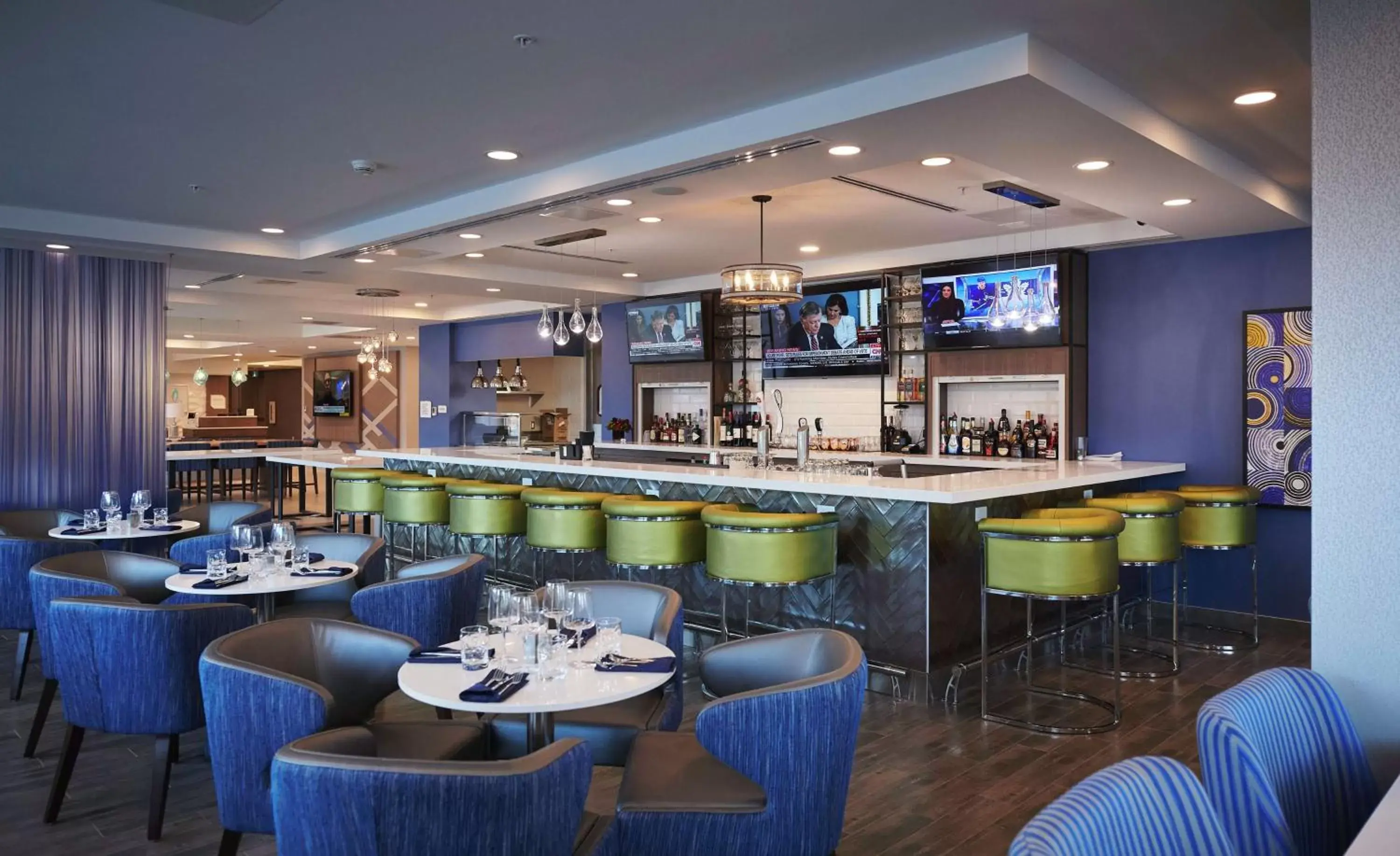 Lounge or bar, Restaurant/Places to Eat in Hilton Garden Inn St. John's Newfoundland, Canada