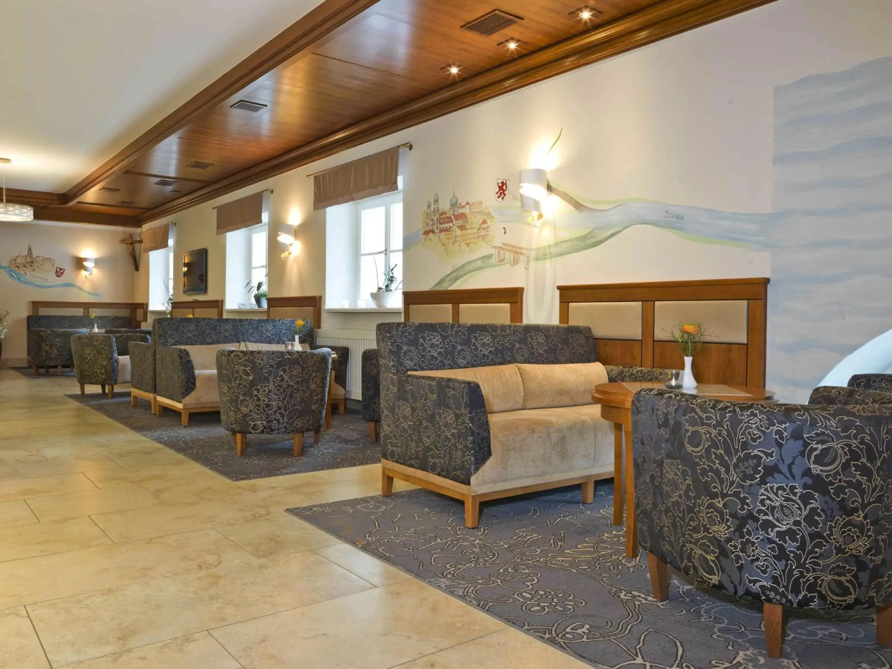 Lounge or bar, Seating Area in Hotel König