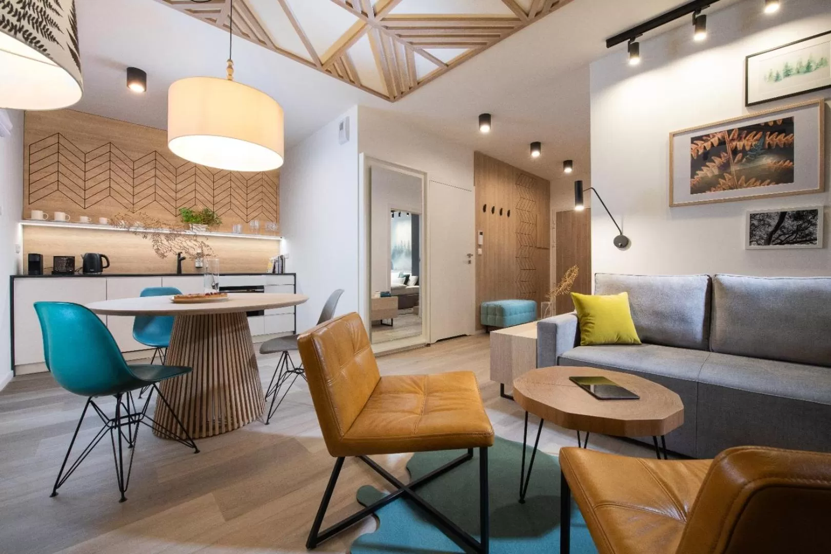 Kitchen or kitchenette in VISLOW Resort