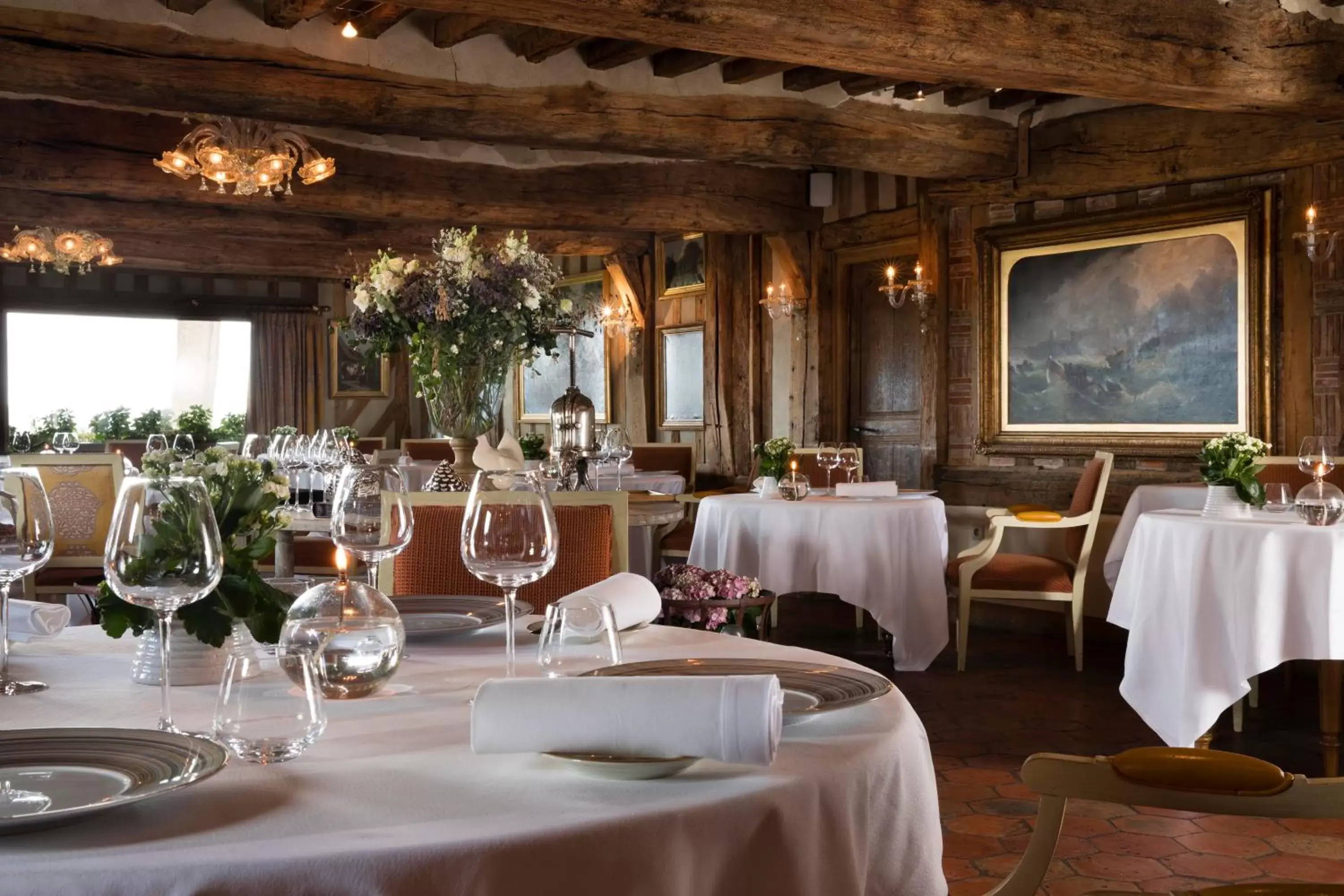 Restaurant/Places to Eat in La Ferme Saint Simeon Spa - Relais & Chateaux