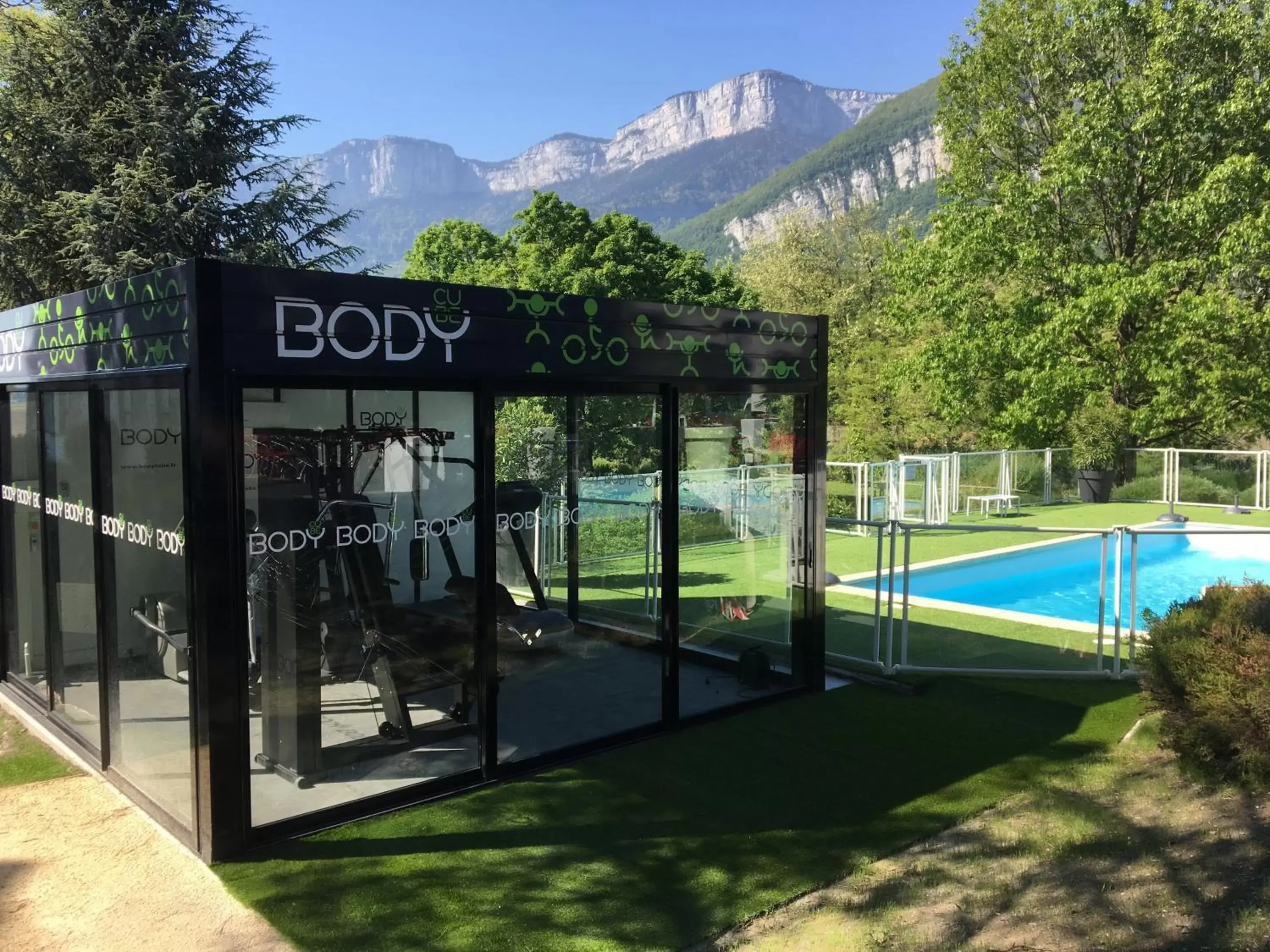 Fitness centre/facilities, Swimming Pool in Novotel Grenoble Nord Voreppe