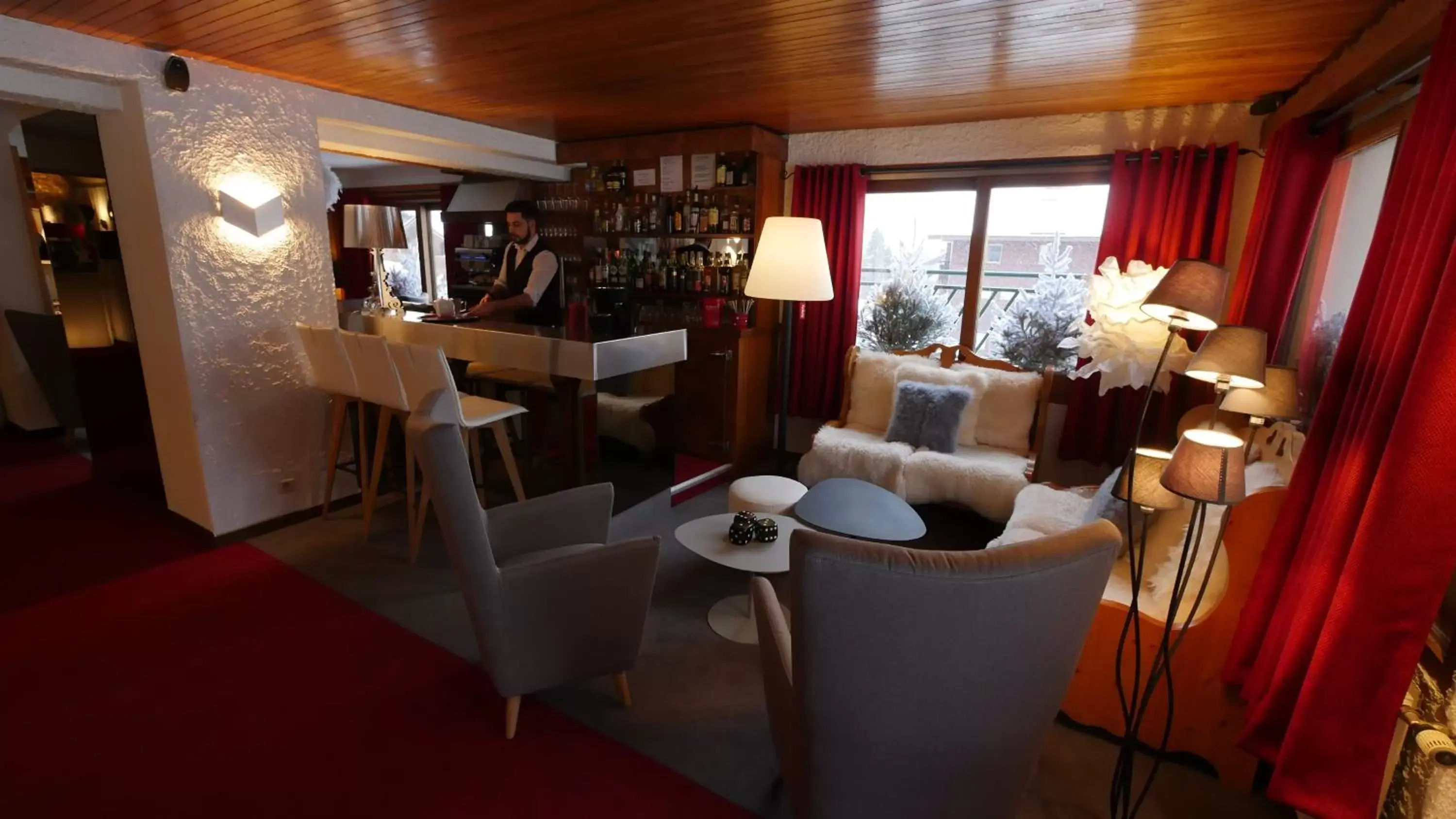 Lounge or bar, Lounge/Bar in Hotel Bel'alpe