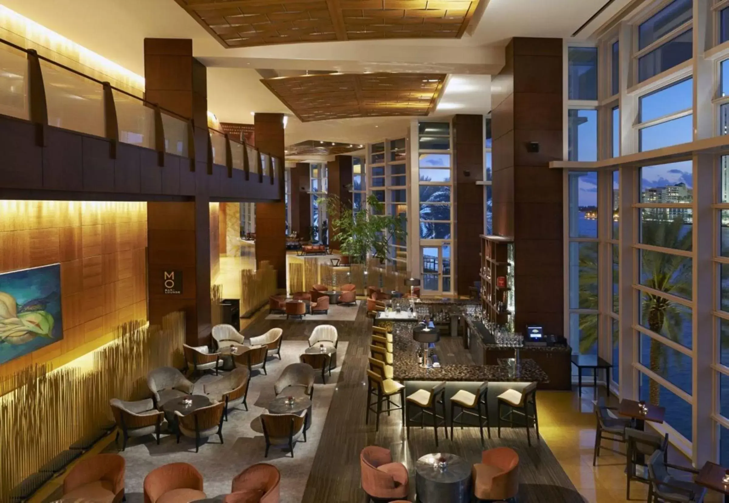 Lounge or bar, Restaurant/Places to Eat in Mandarin Oriental Miami