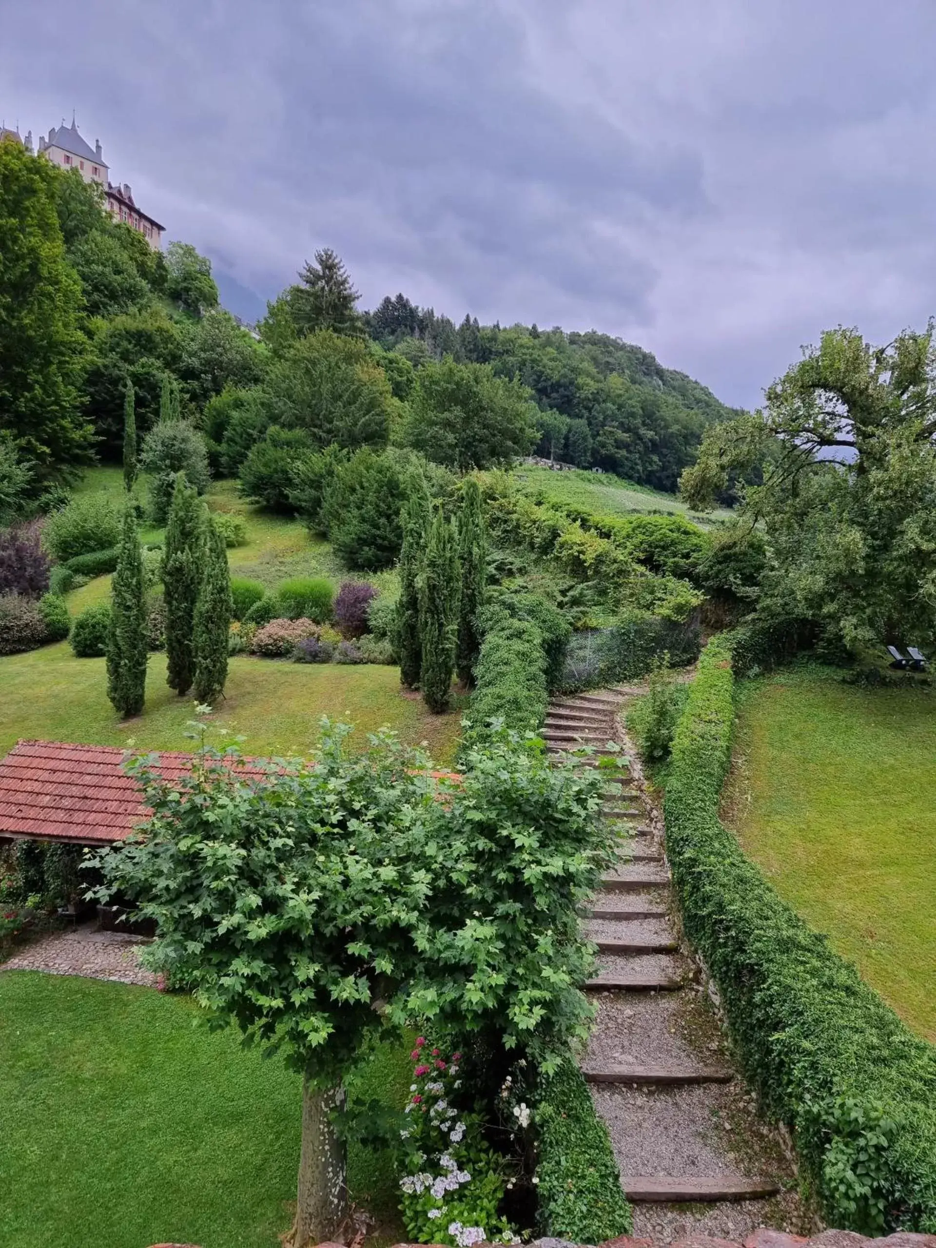 Garden in La Vallombreuse