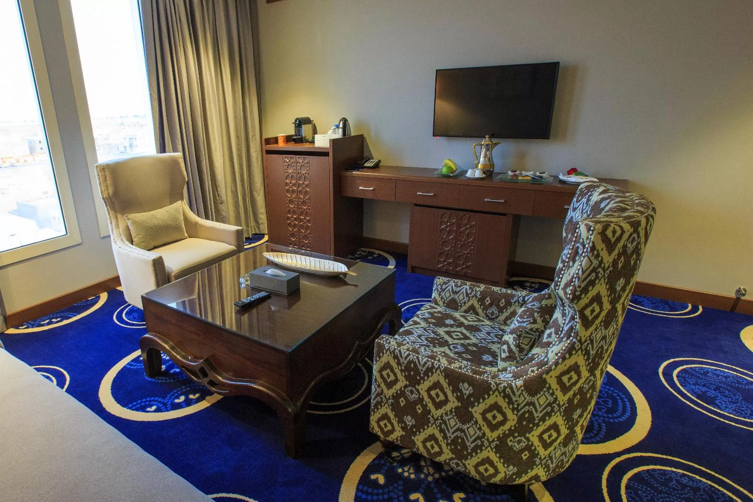 Living room in Swiss In Tabuk Hotel