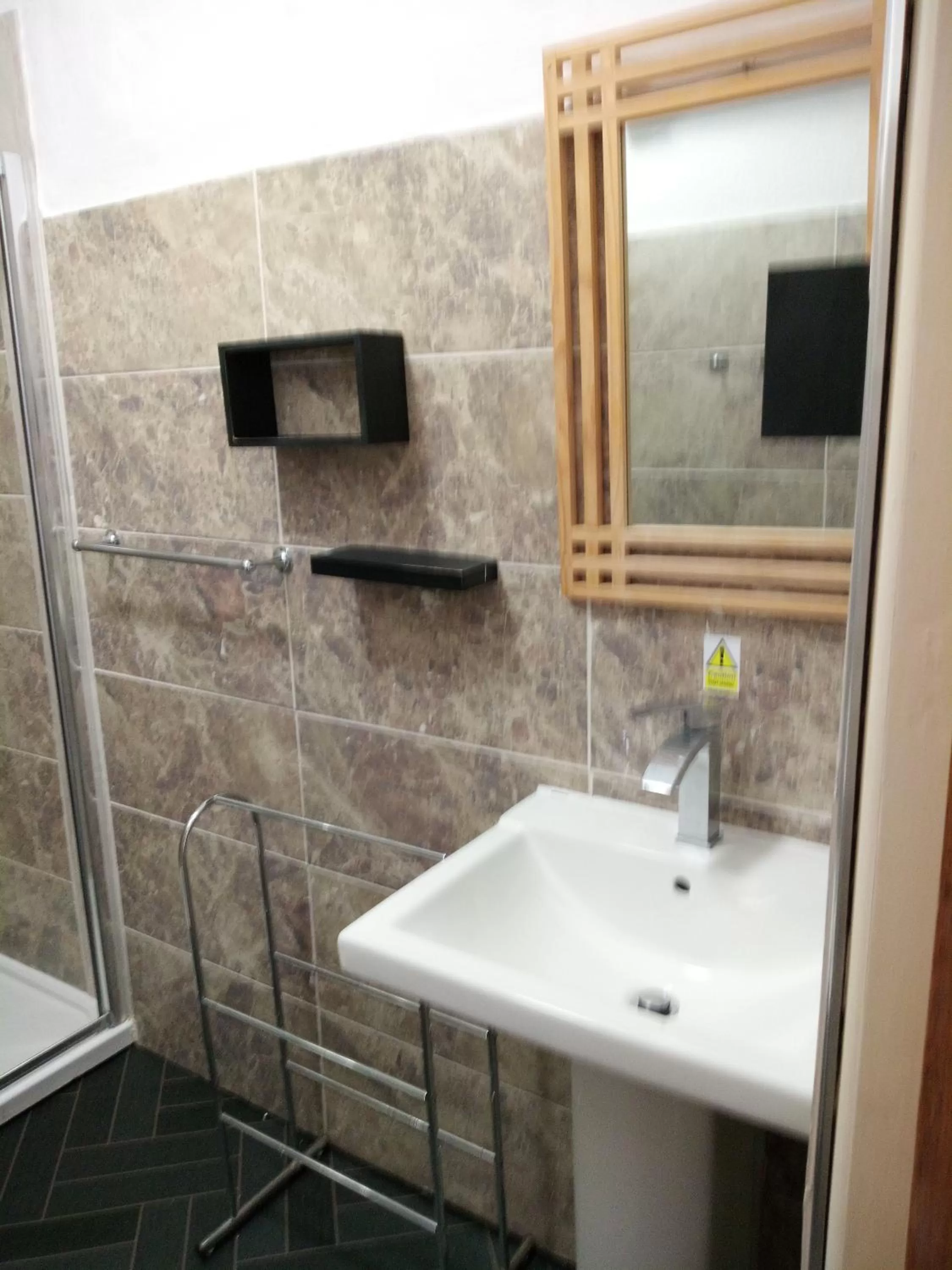 Bathroom in ocean view