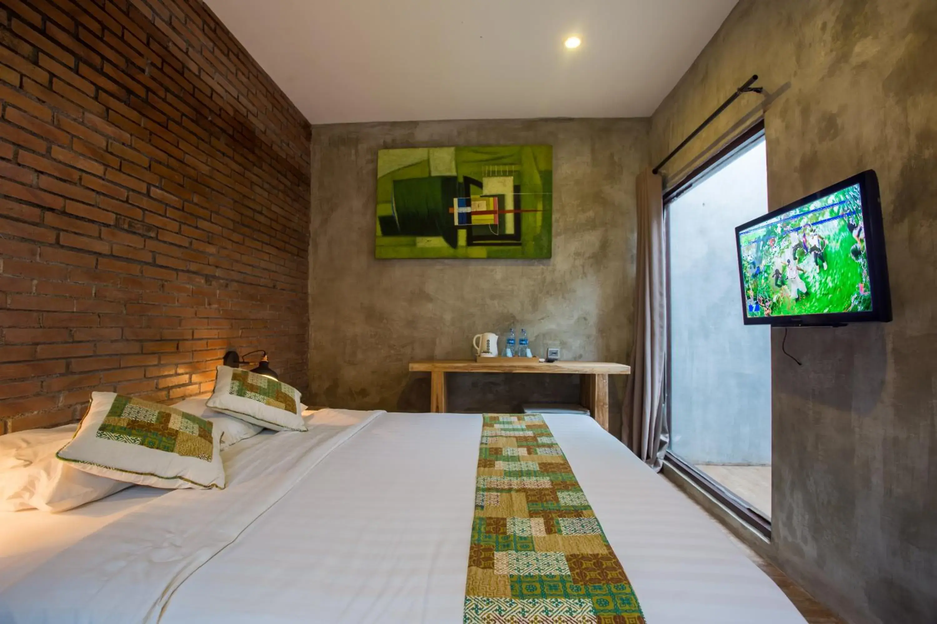 Photo of the whole room, Bed in Bali Breezz Hotel