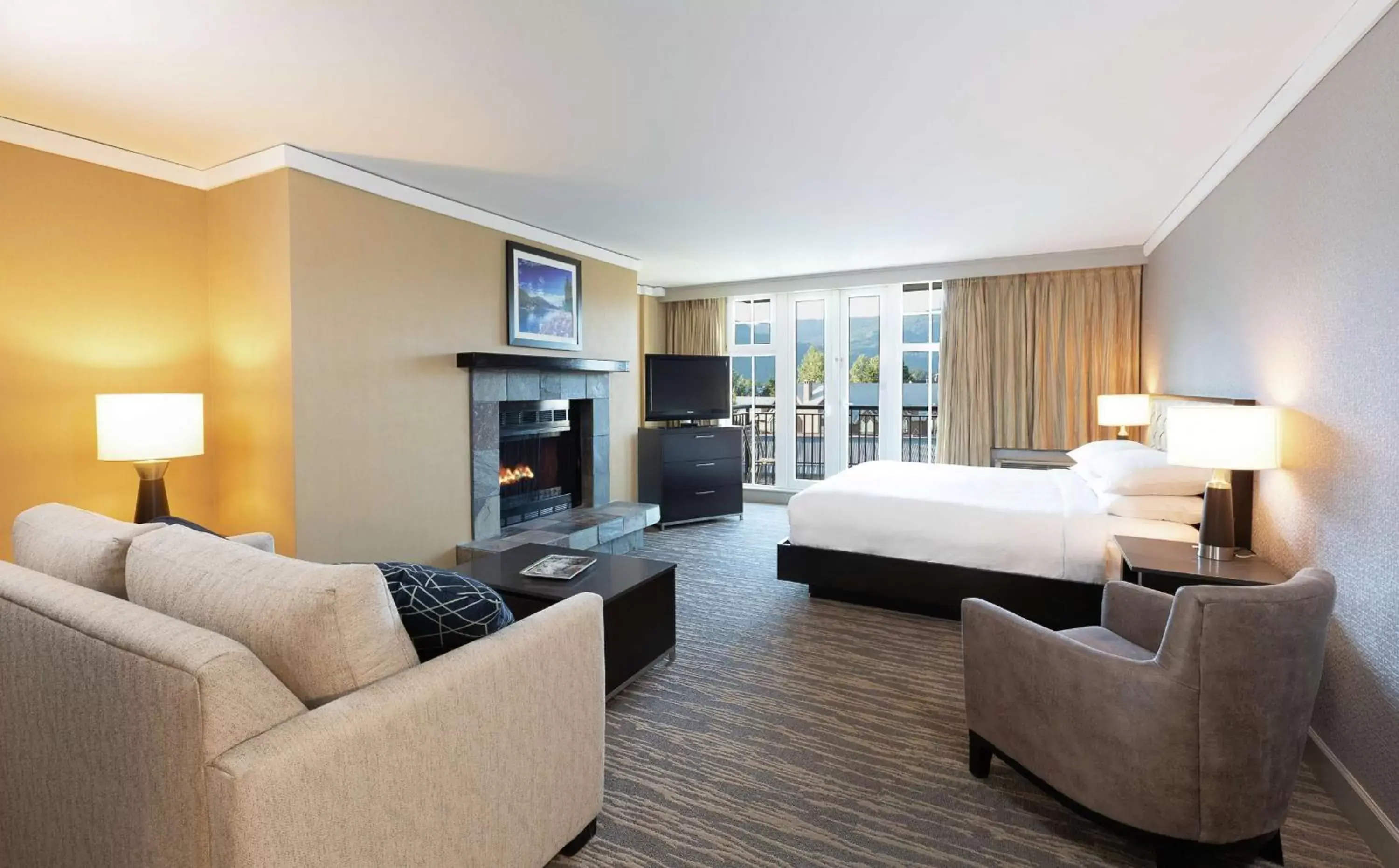 Bedroom, Seating Area in Hilton Whistler Resort & Spa