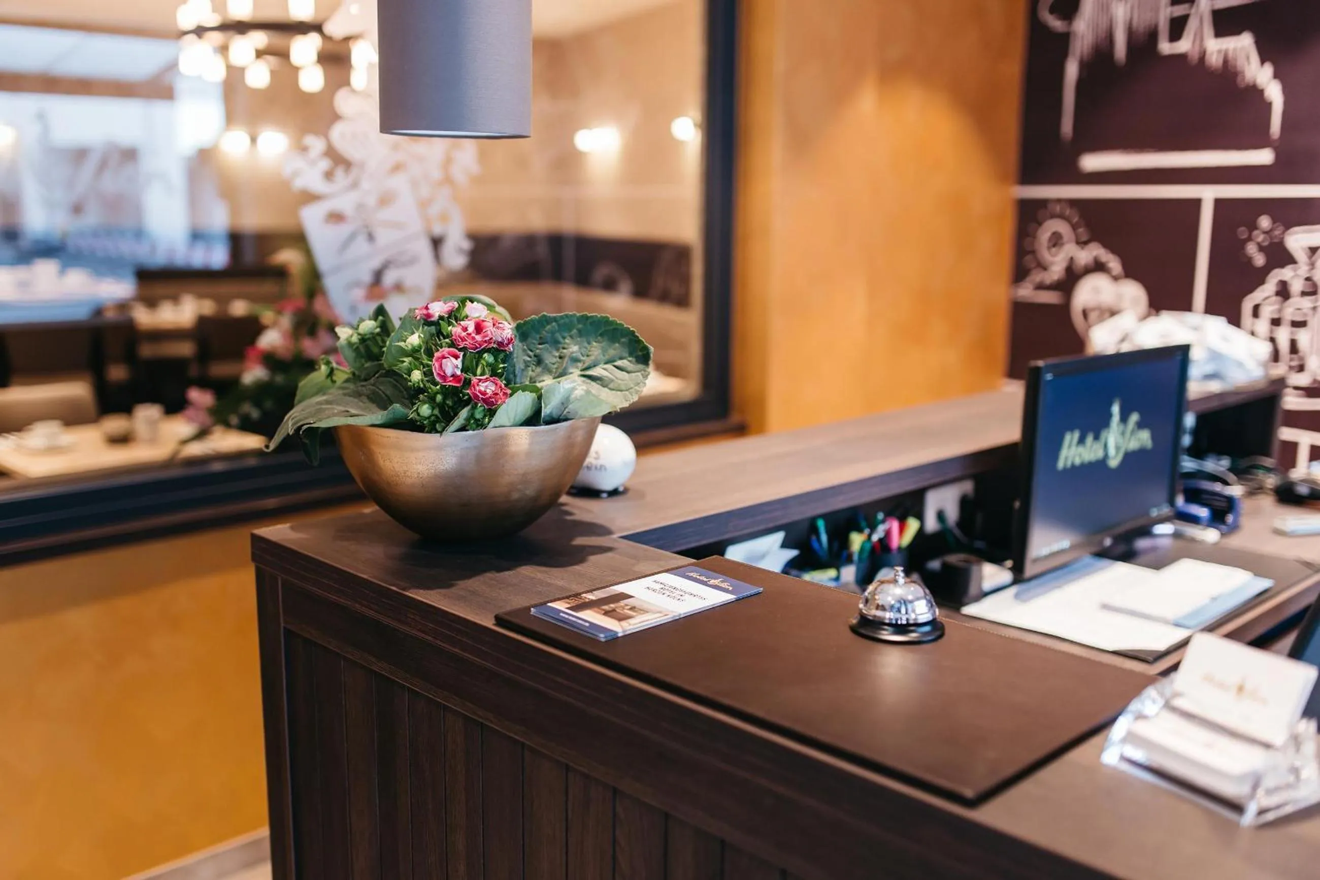 Lobby or reception in Hotel Sion