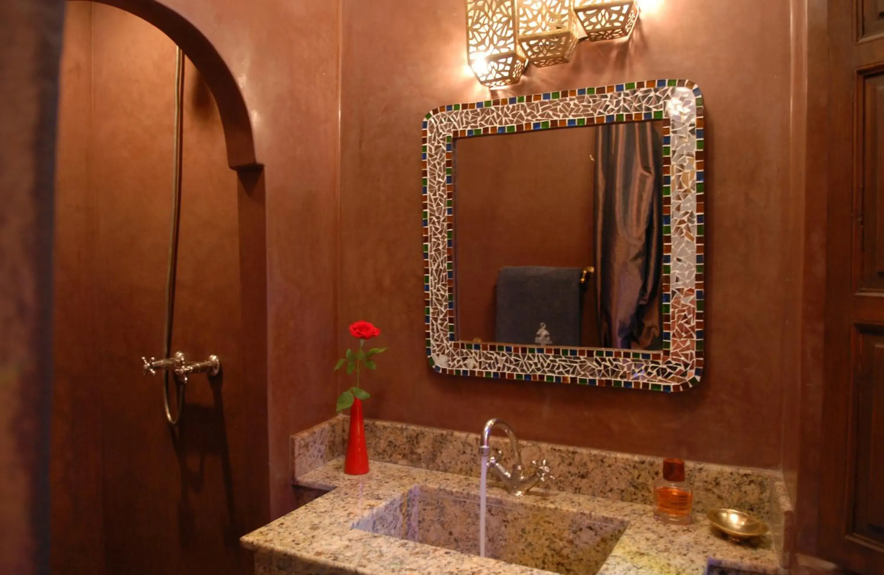 Bathroom in Riad Aubrac