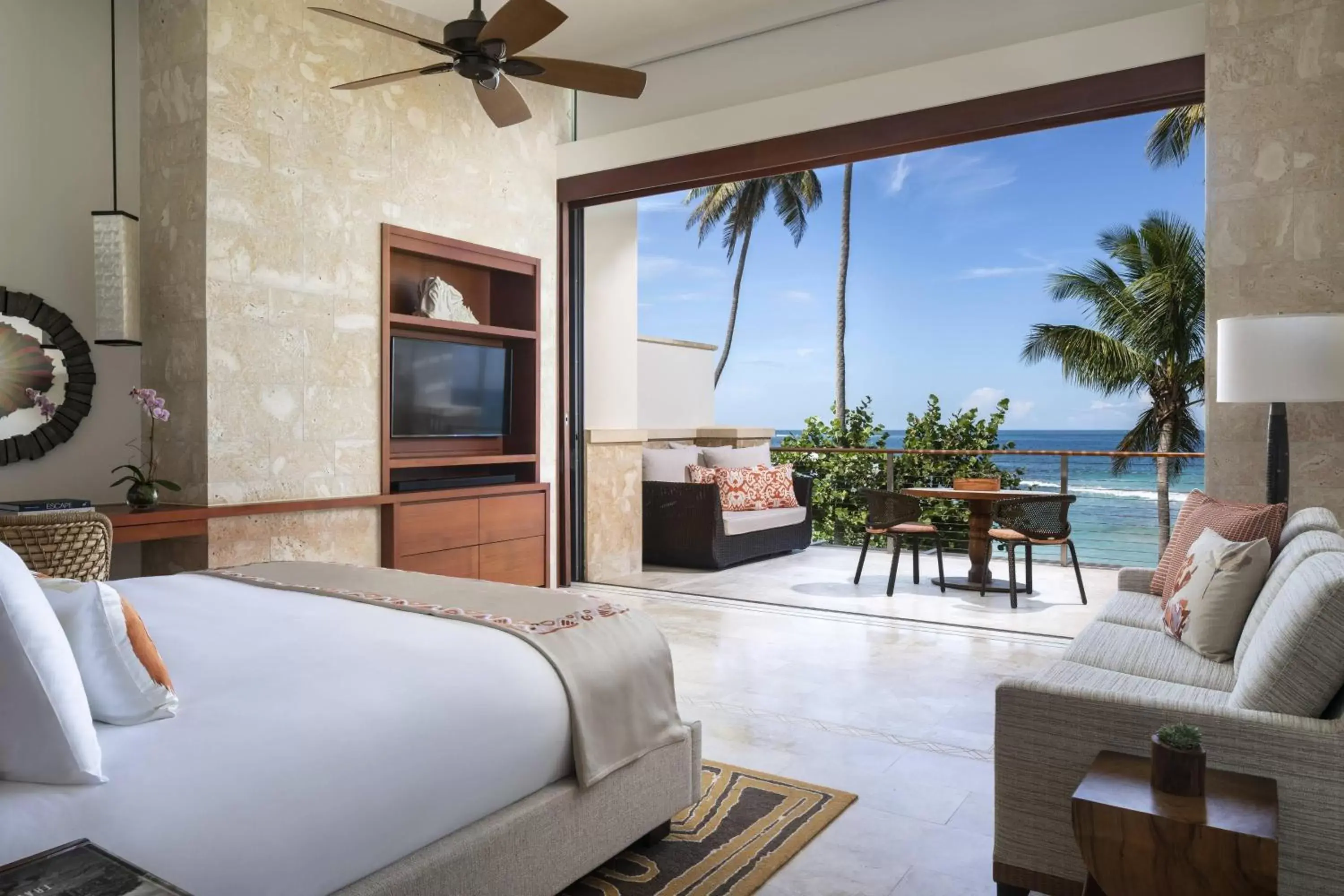 Bedroom in Dorado Beach, a Ritz-Carlton Reserve
