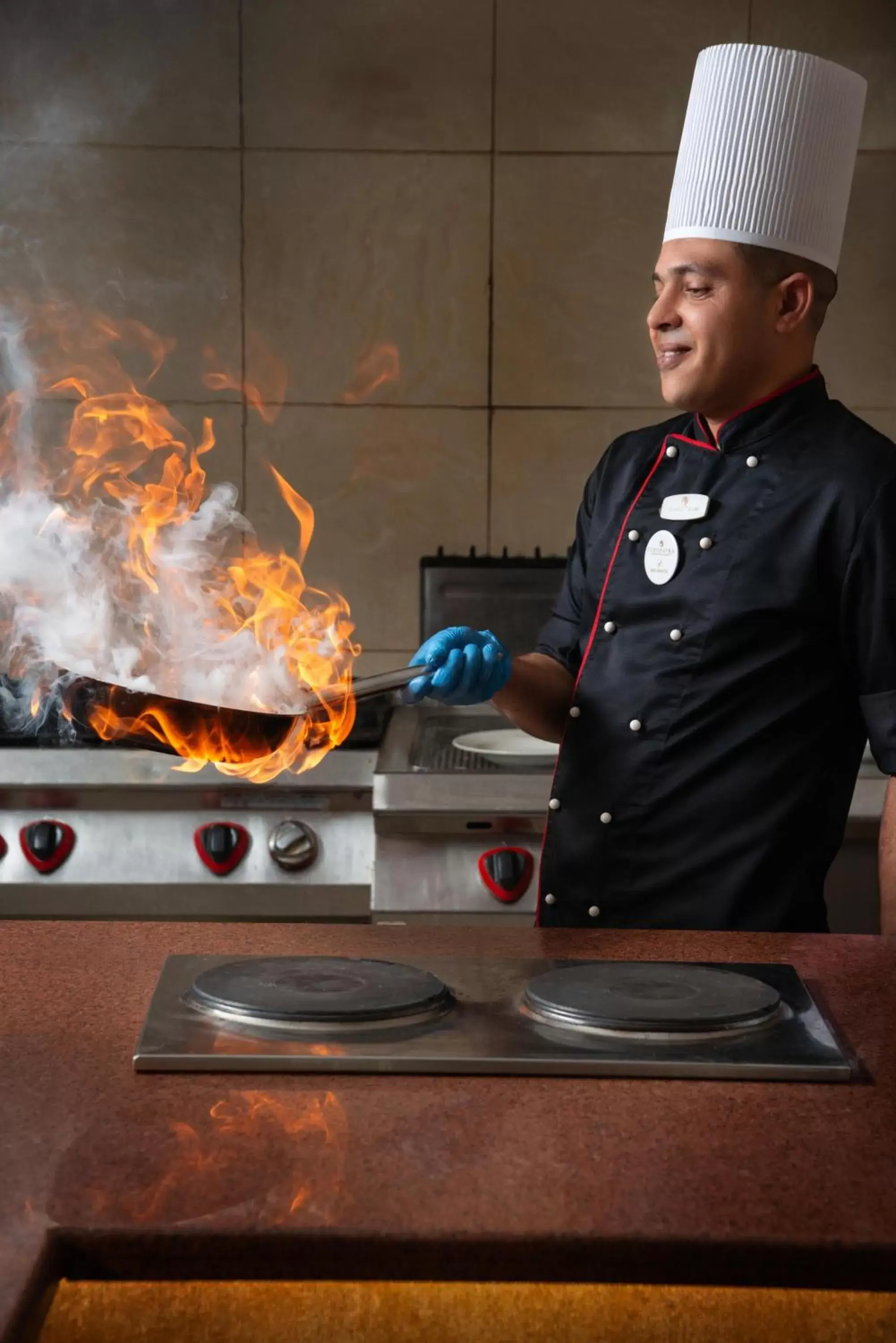 Restaurant/places to eat, Kitchen/Kitchenette in Cleopatra Luxury Resort Makadi Bay