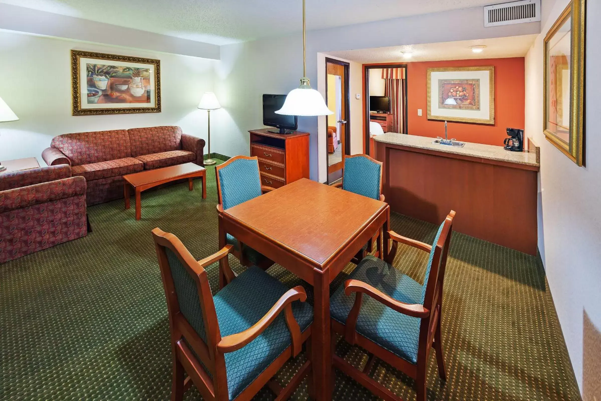 Kitchen or kitchenette in AmericInn by Wyndham Omaha