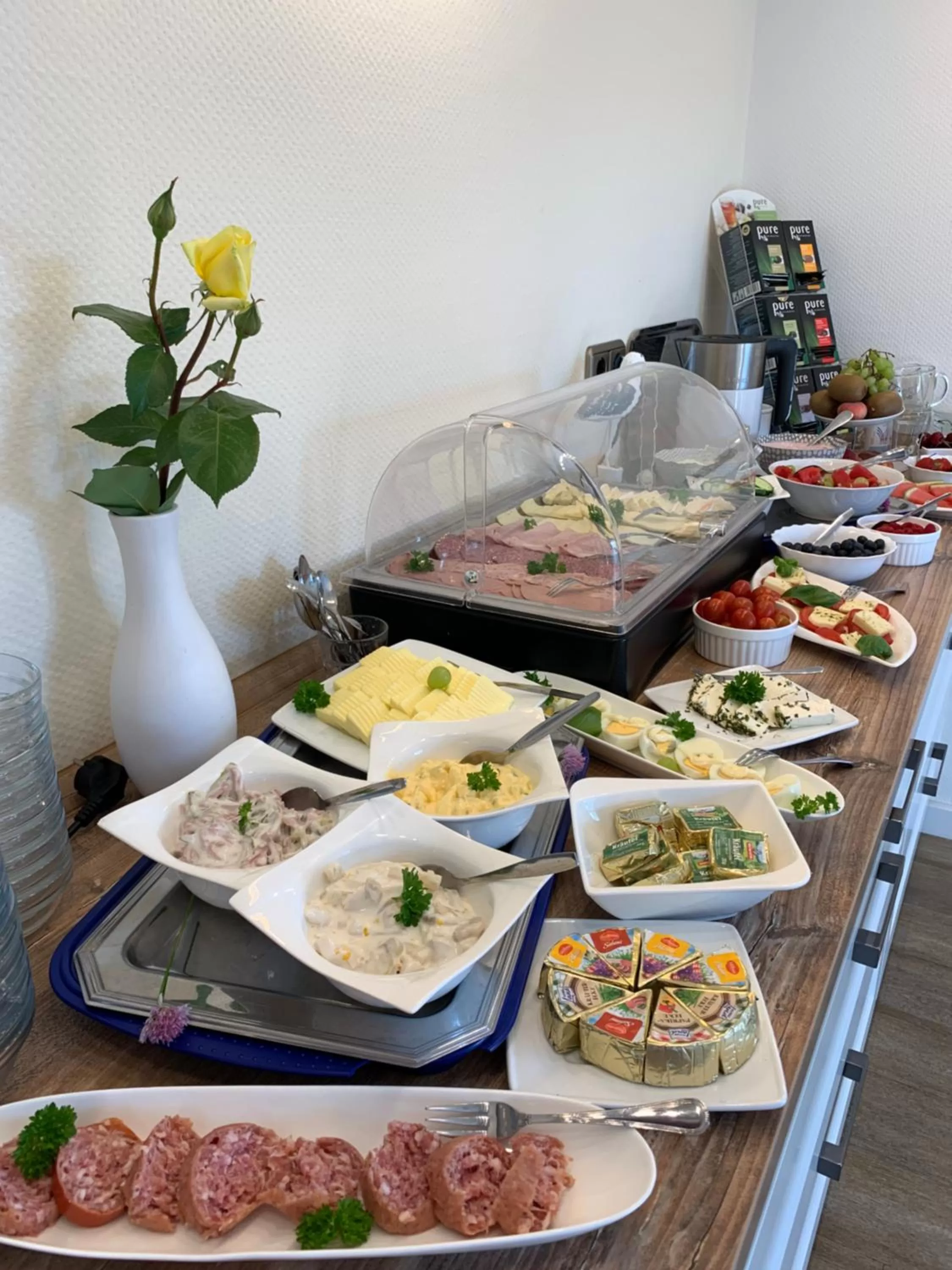 Buffet breakfast in Mare Balticum Urlaub auf Rügen