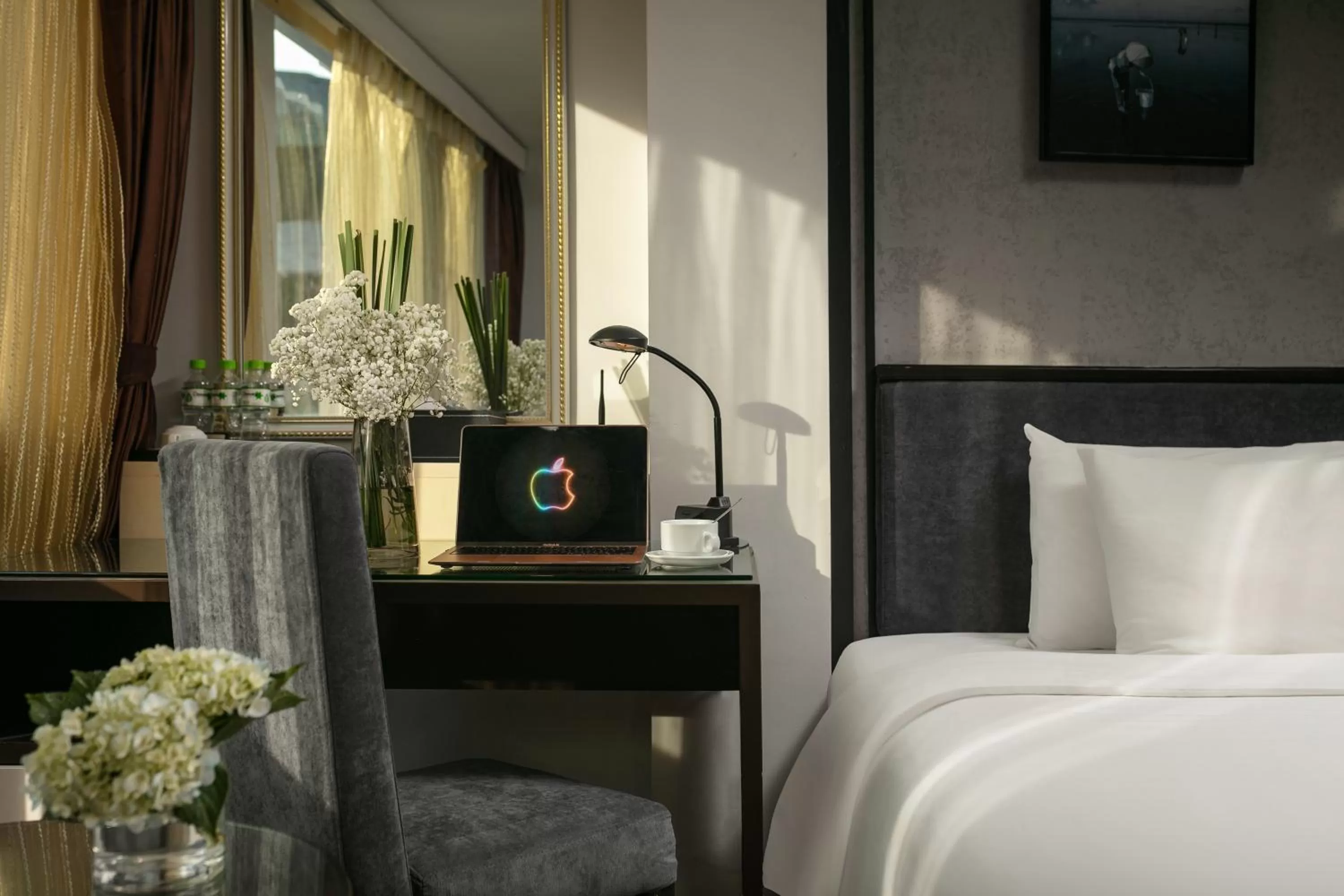 Bed in Hanoi La Palm Premier Hotel & Spa