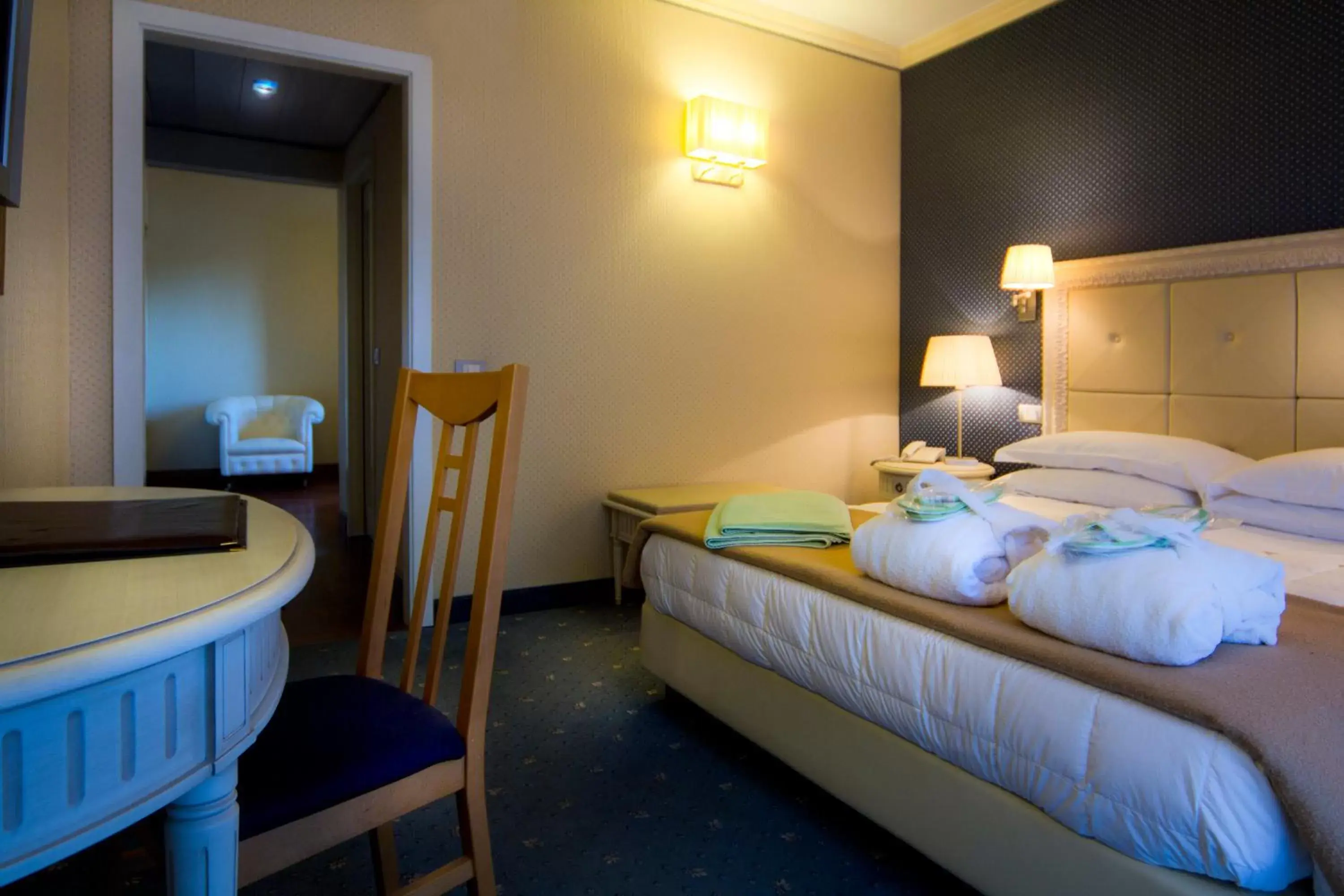 Bedroom, Bed in Grand Hotel Terme & SPA