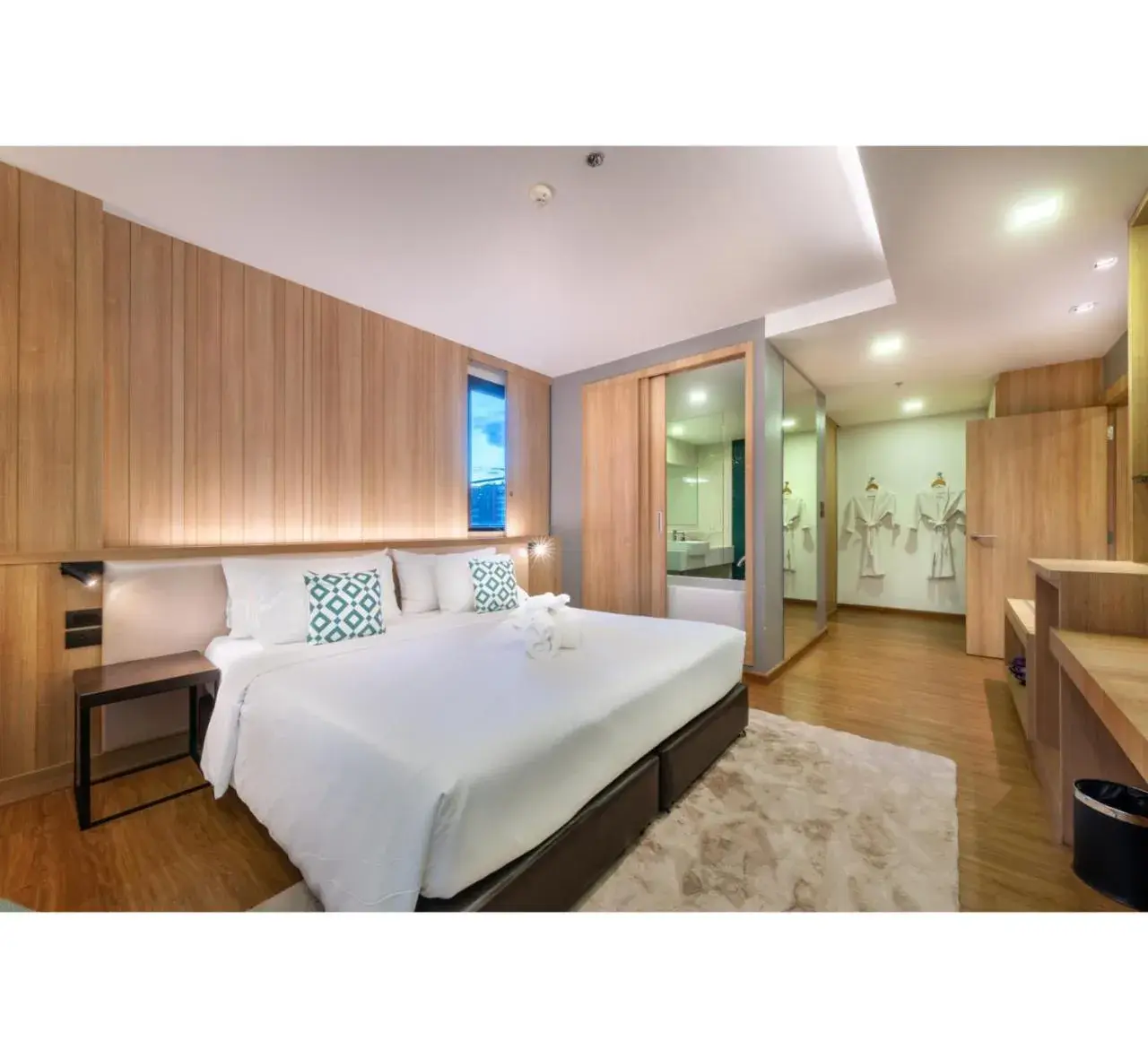 Bed in D Varee Diva Central Rayong Bed in D Varee Diva Central Rayong