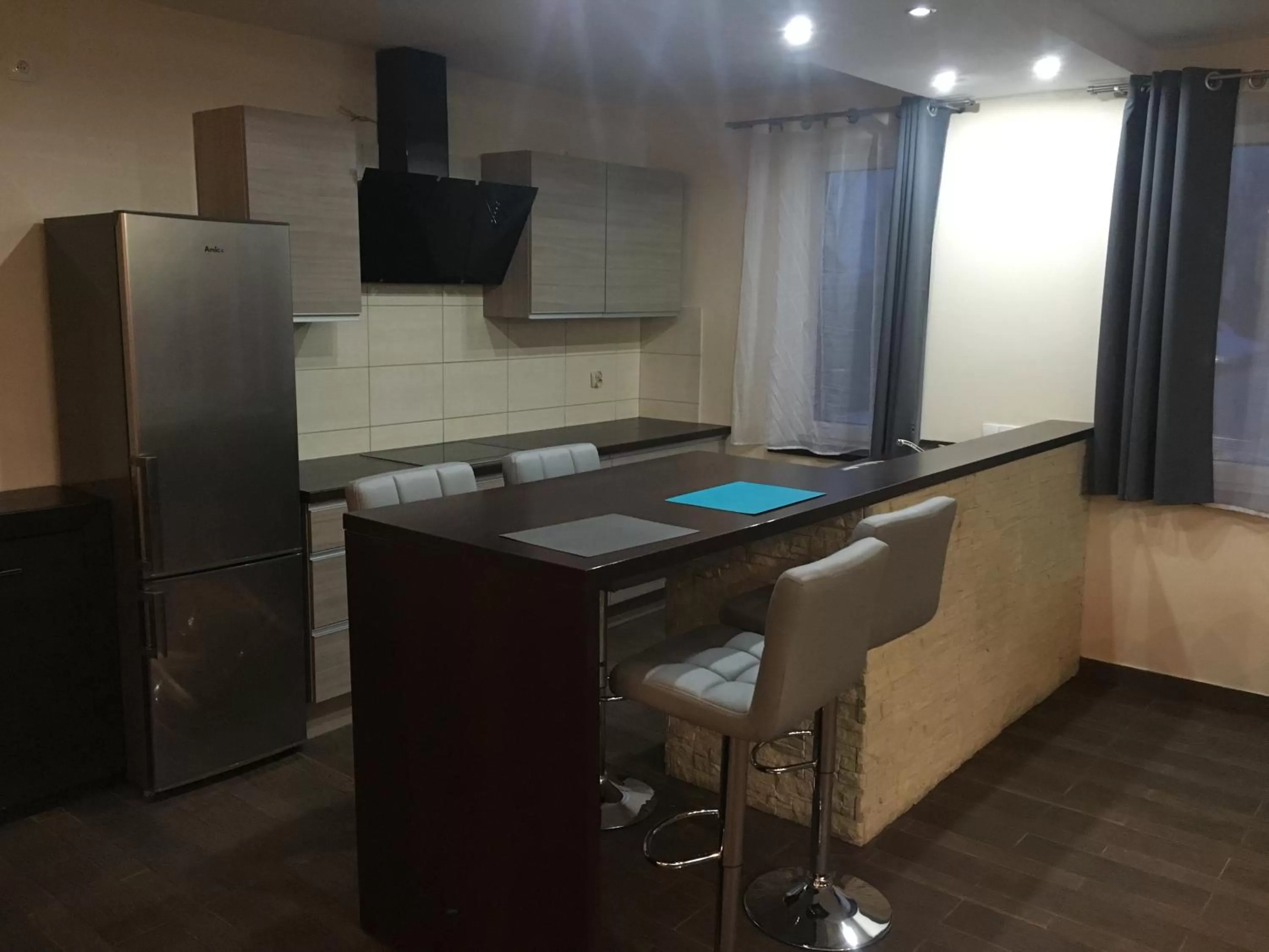 Kitchen or kitchenette in dask resort